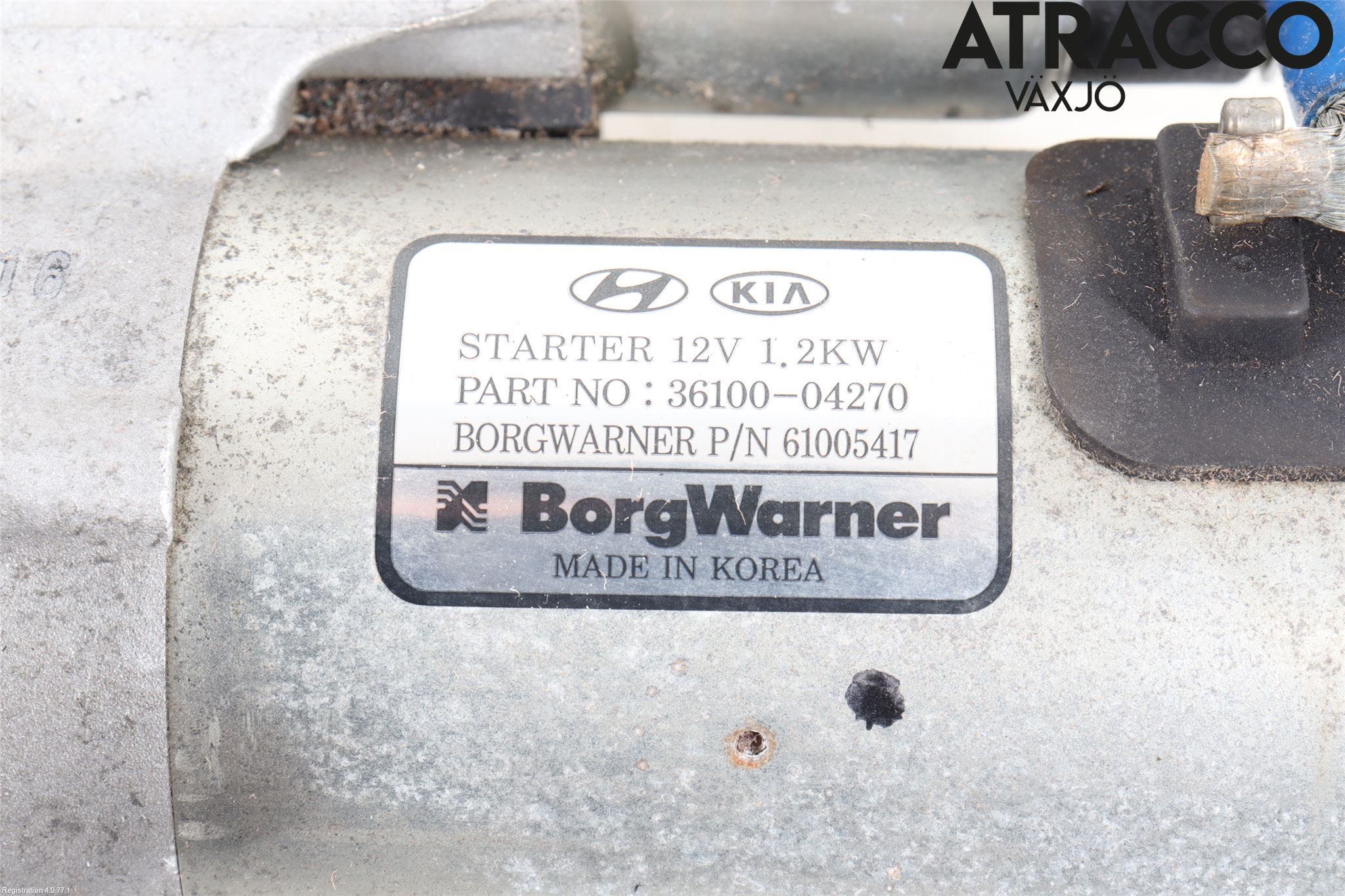 Hyundai i20 GB 15-20 Startmotor