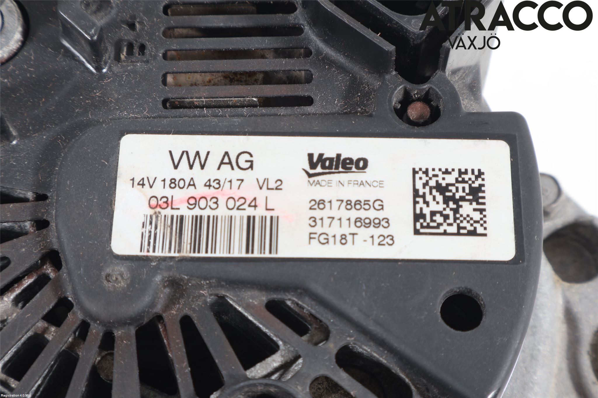 Volkswagen VW TIGUAN 16-24 Generator