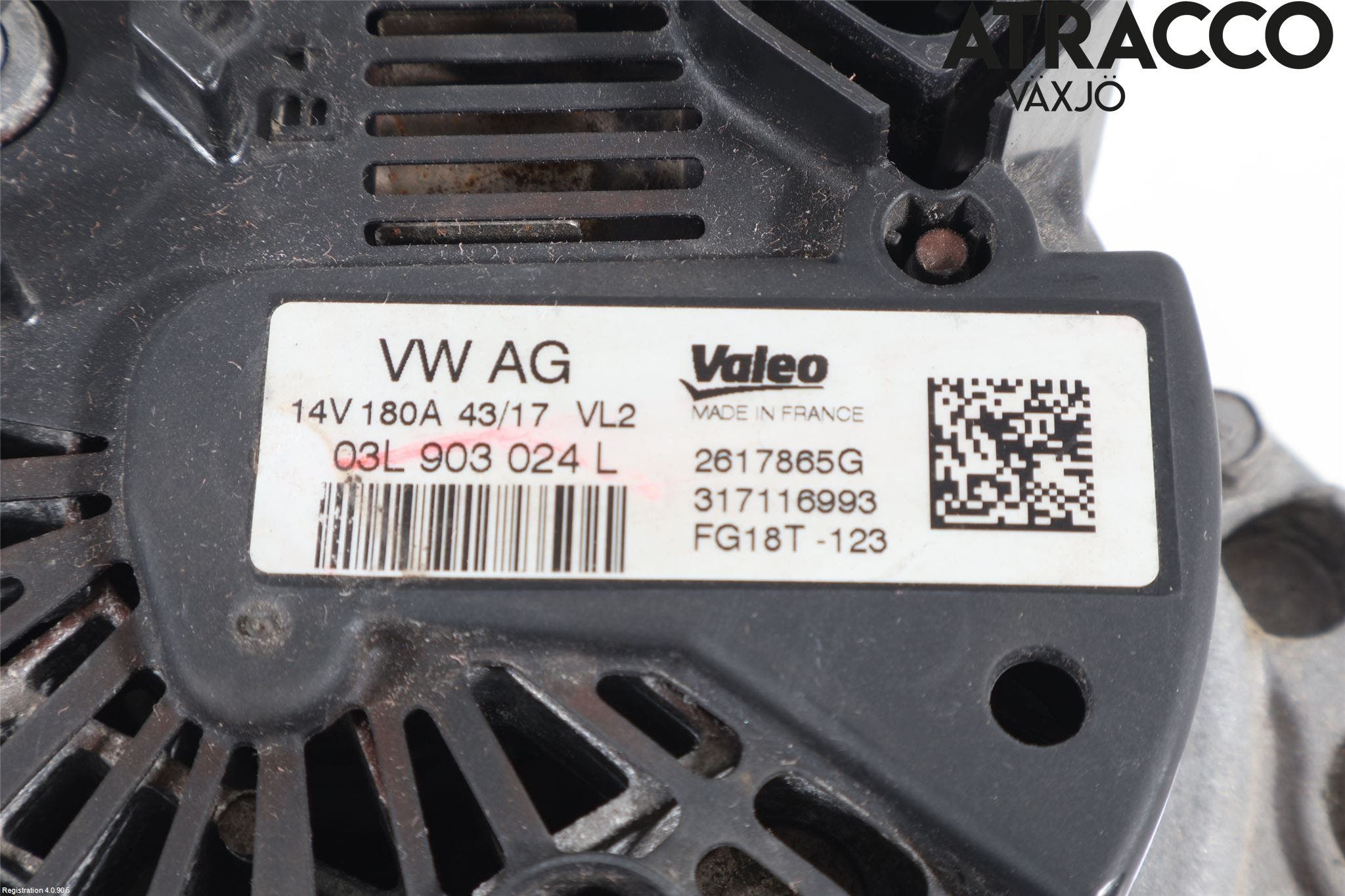 Volkswagen VW TIGUAN 16-24 Generator
