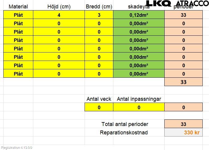 Toyota COROLLA 19- Dörr Bak Vänster
