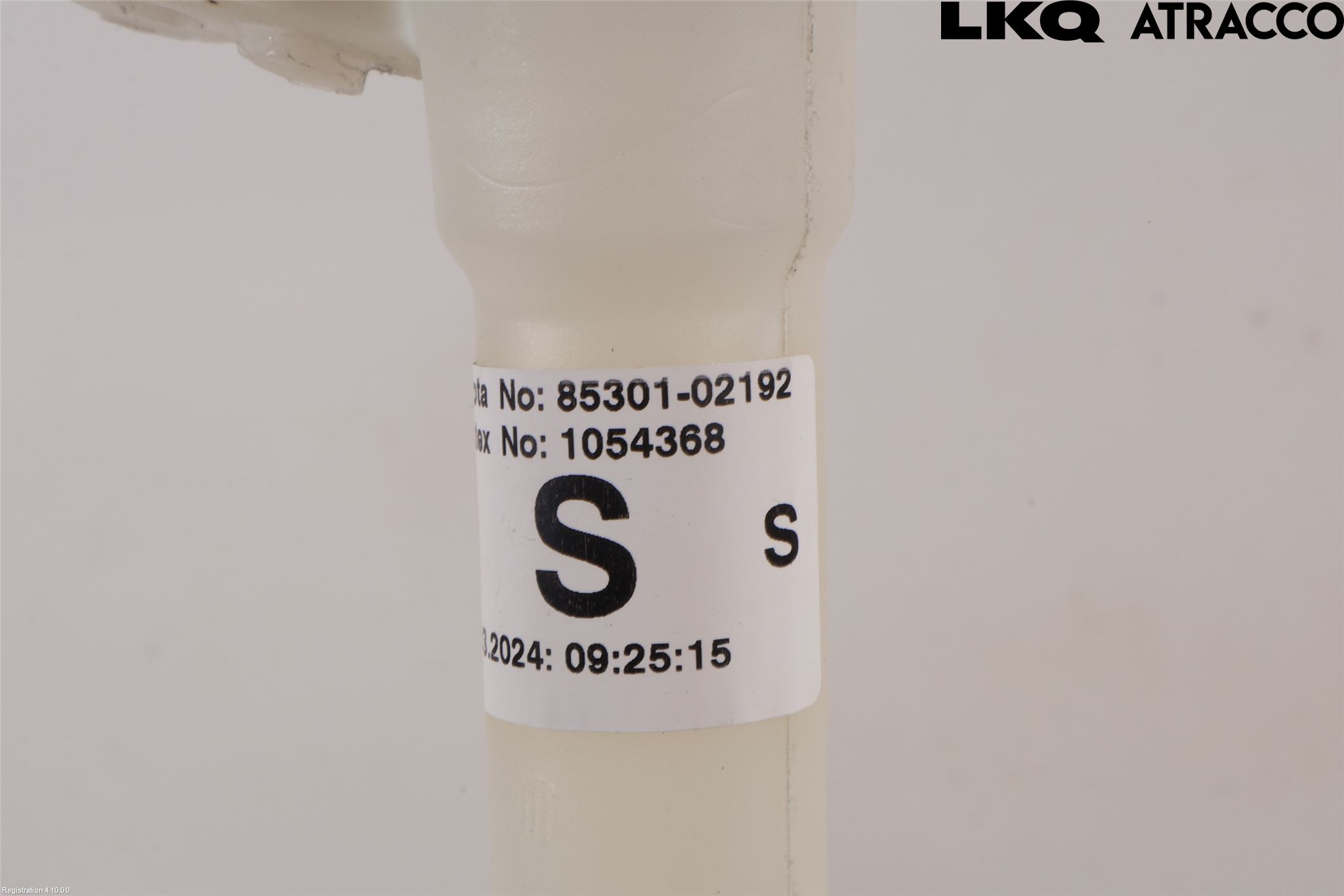 Toyota COROLLA 19- Spolartank Påfyllningsrör