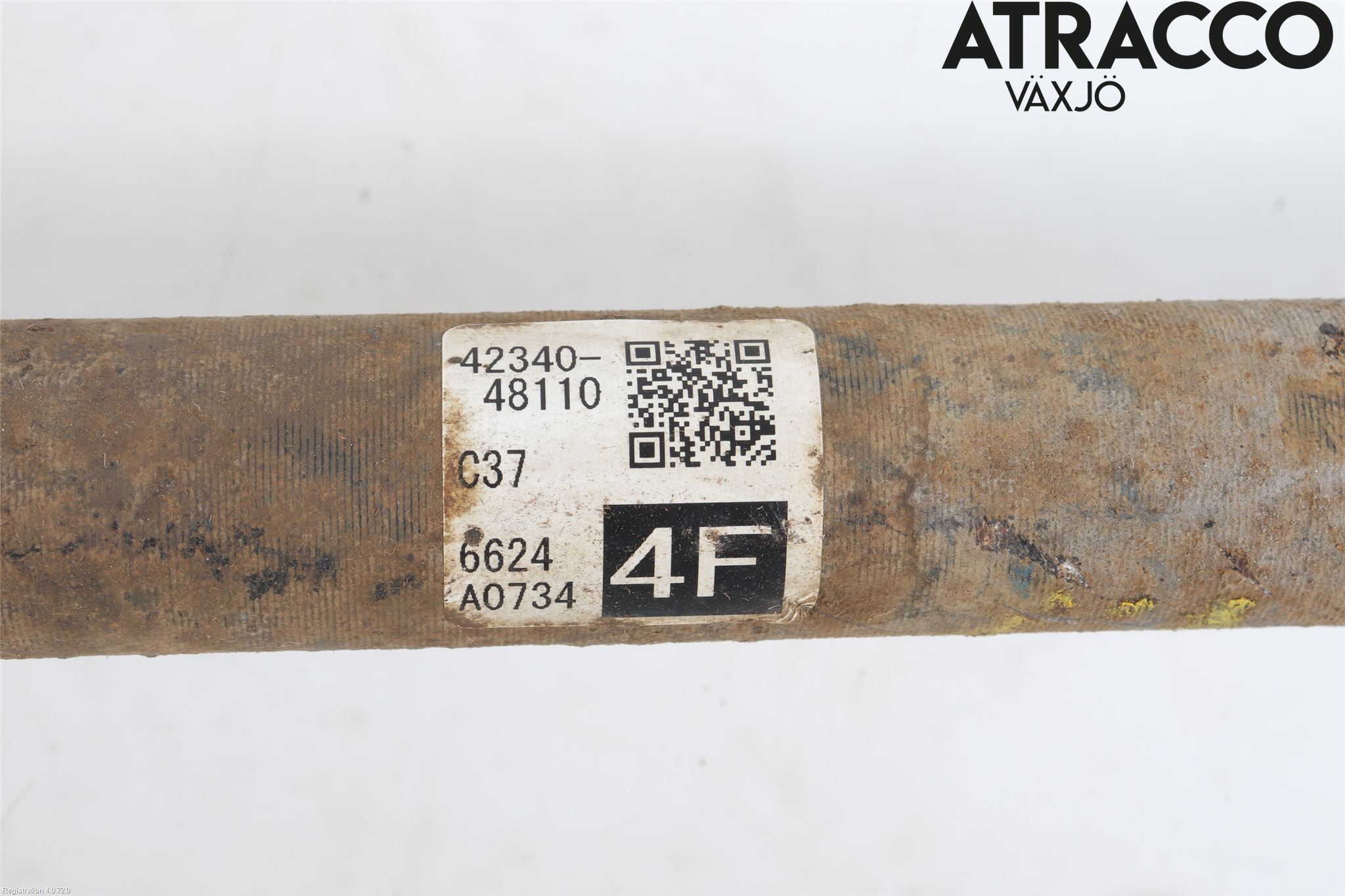 Lexus NX 300h 15-21 Drivaxel Bak Höger