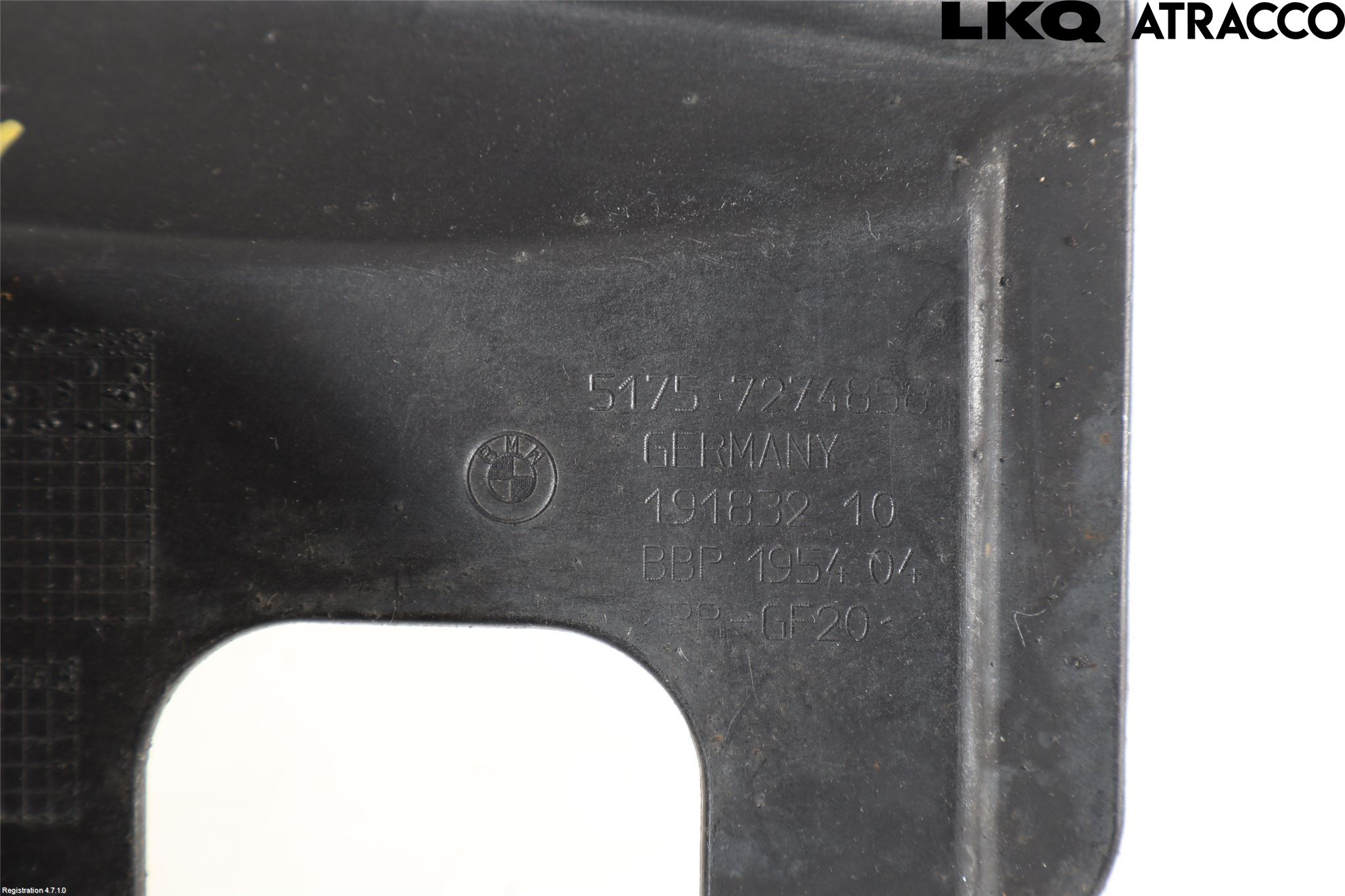 BMW 3 F30/F31/F80 12-19 Täckplast Front