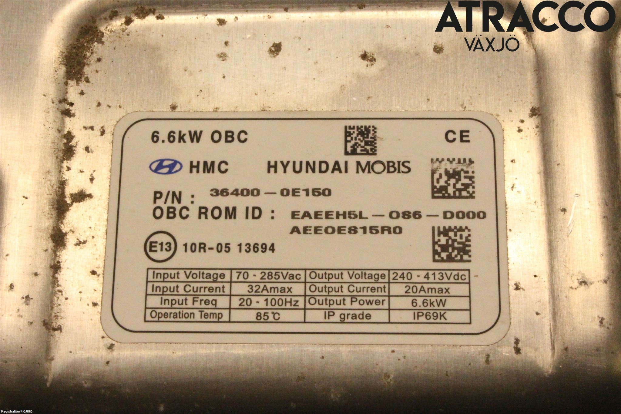 Hyundai IONIQ AE 17-22 Batteriladdare Högspänning