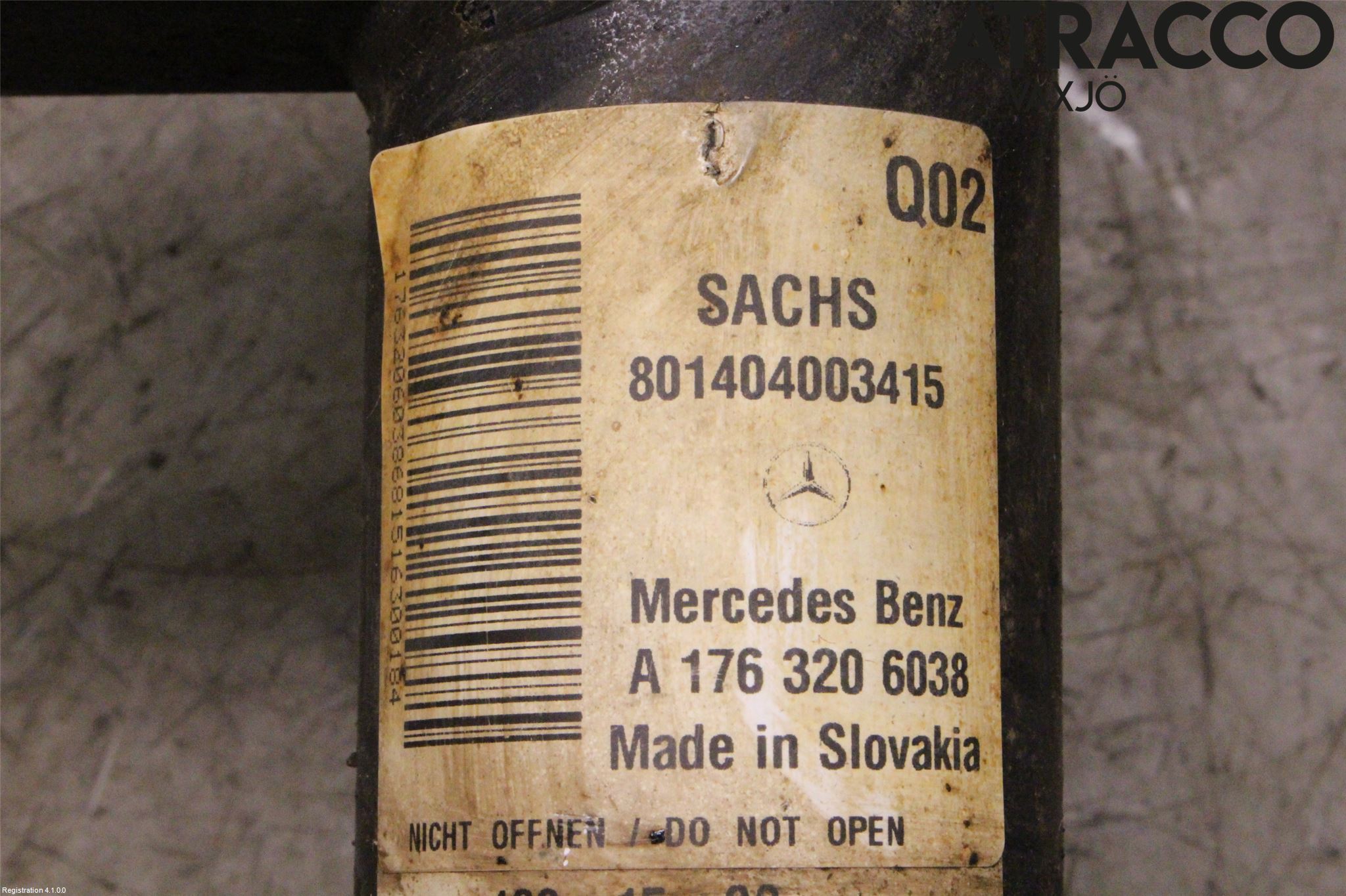 Mercedes-Benz MB CLA-KLASS (C117/X117) 13-19 Fjäderben Fram Höger