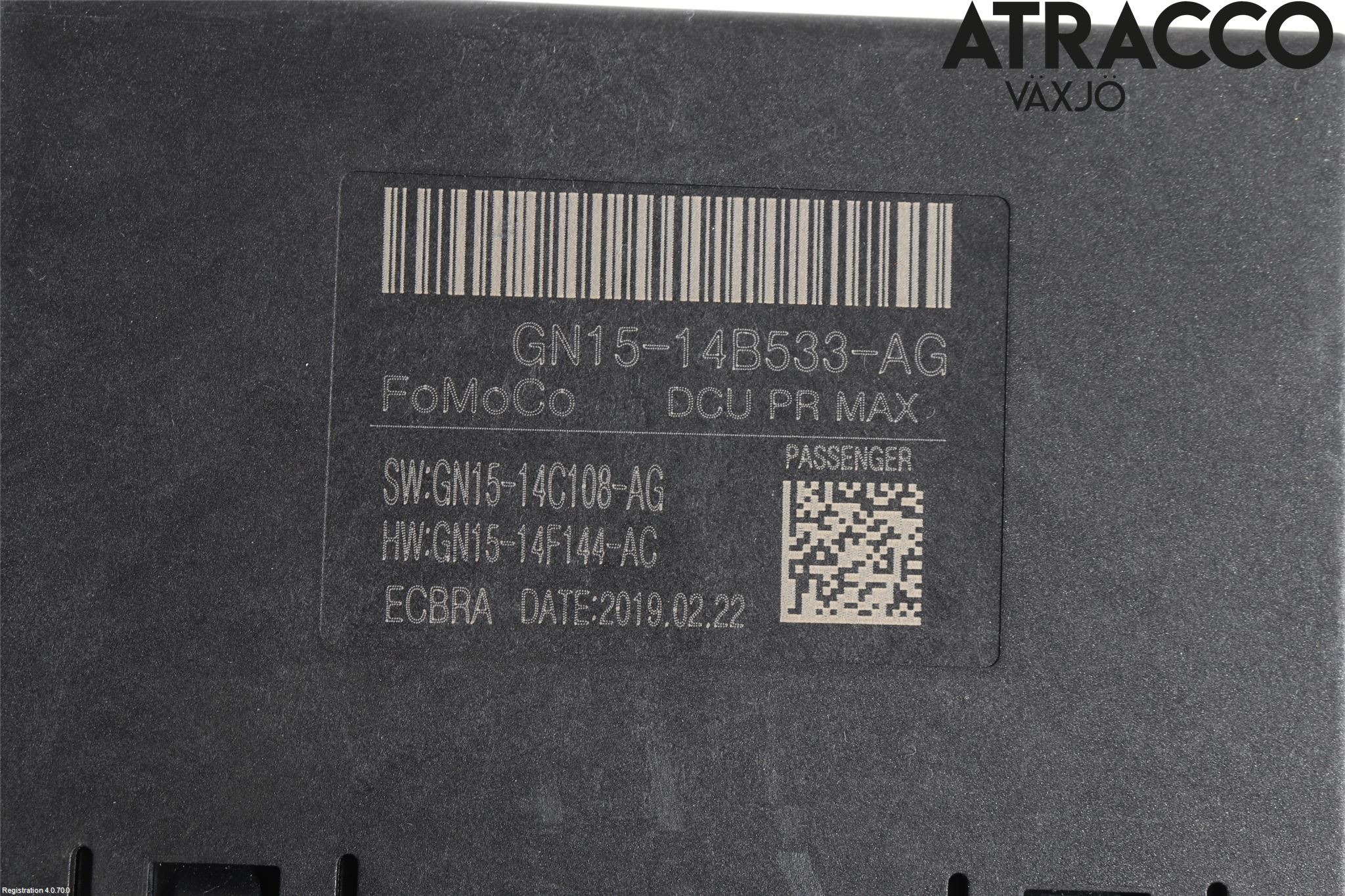 Ford ECOSPORT 17- Styrenhet Dörr