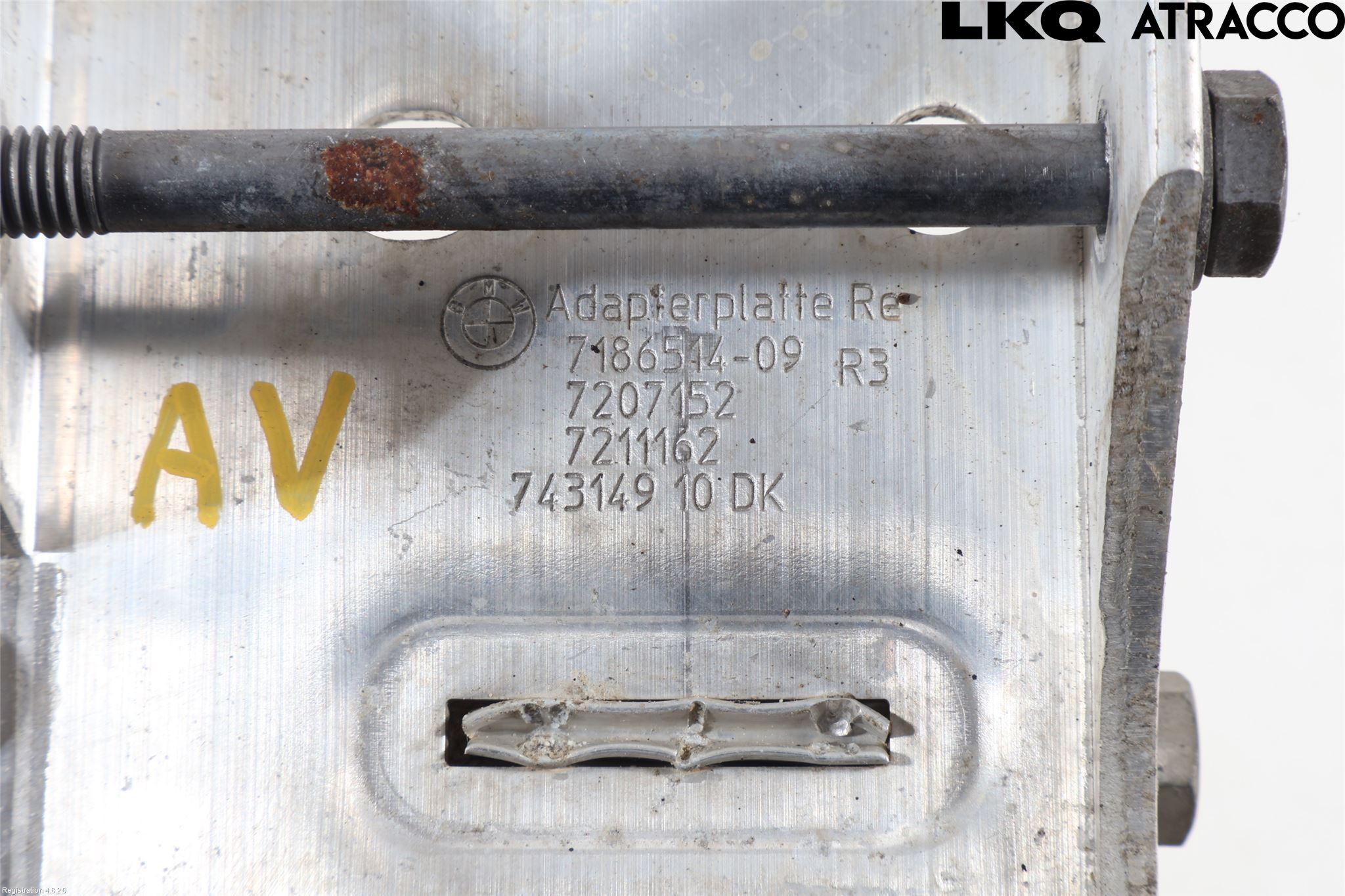 BMW 5 F10/F11/F18 09-17 Frontplåt