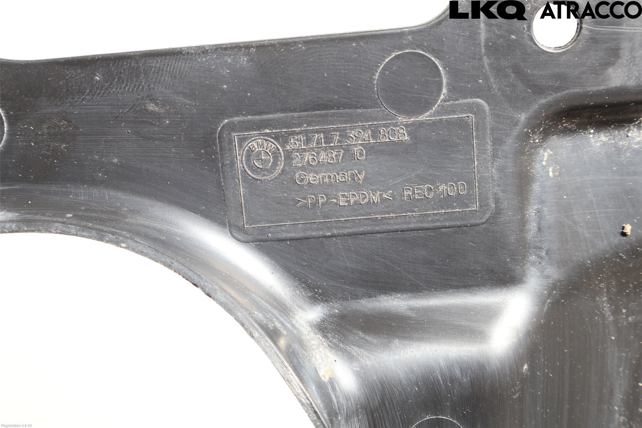 BMW X3 G01 18- Skärm Inner