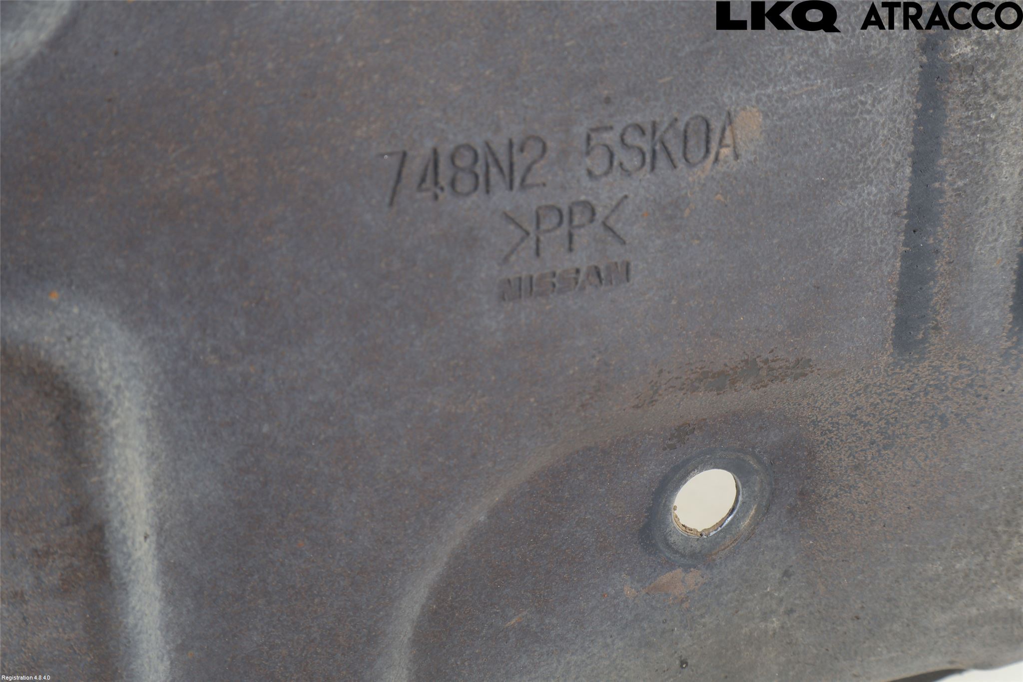 Nissan LEAF 18- Hasplåt Plåt-Plast