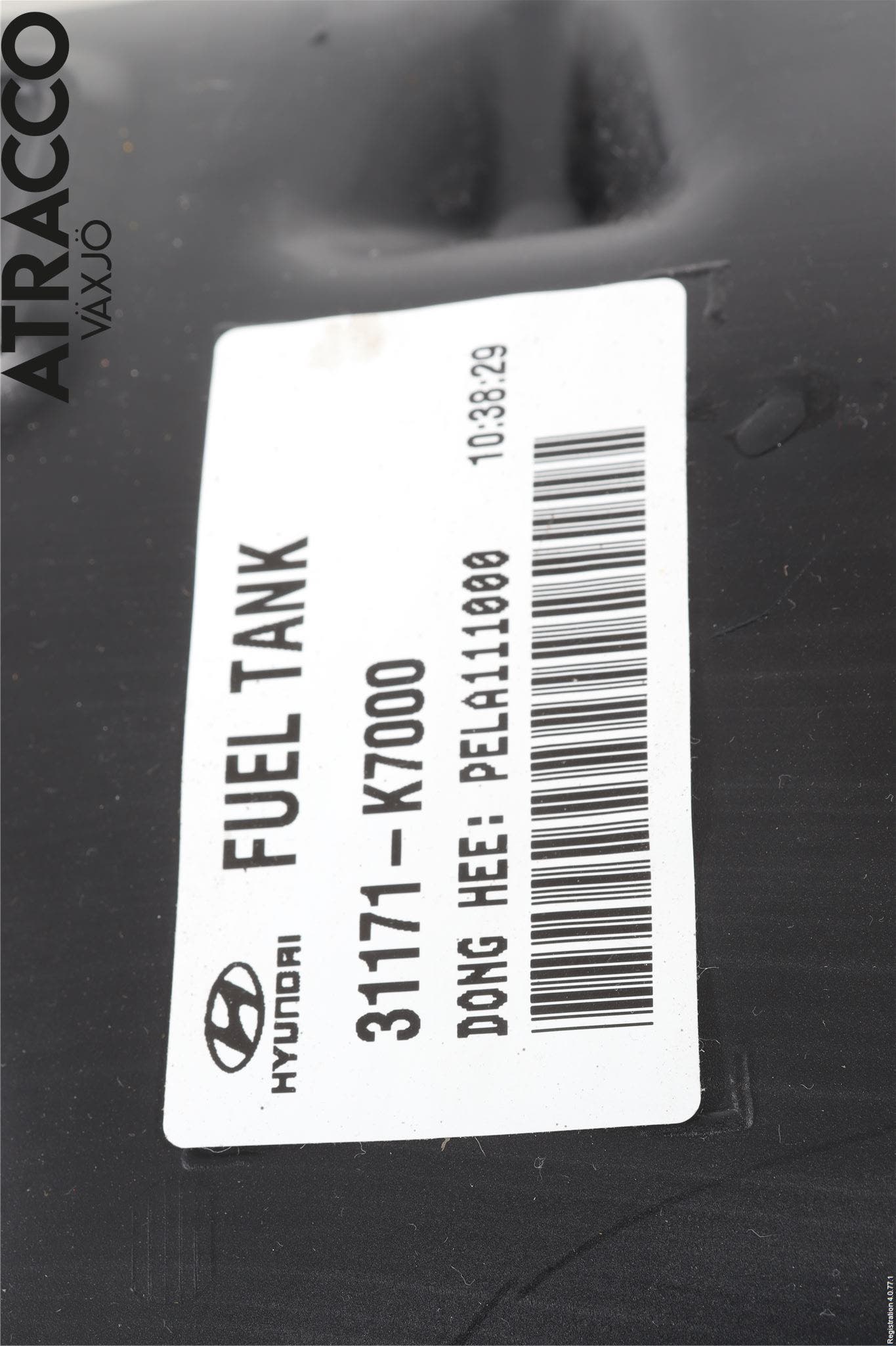 Hyundai i10 LA 20- Bränsletank Insprutning