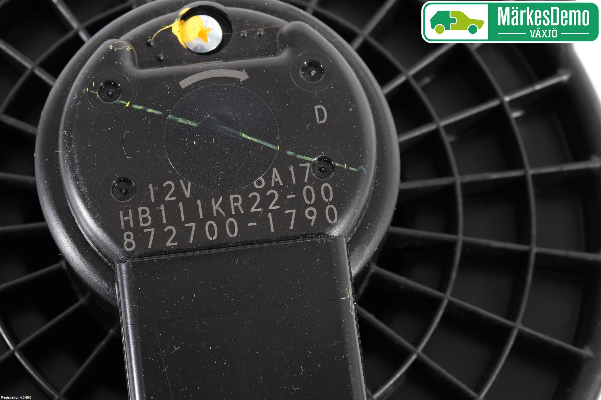 Mazda 3 III 14-19 Värmefläkt