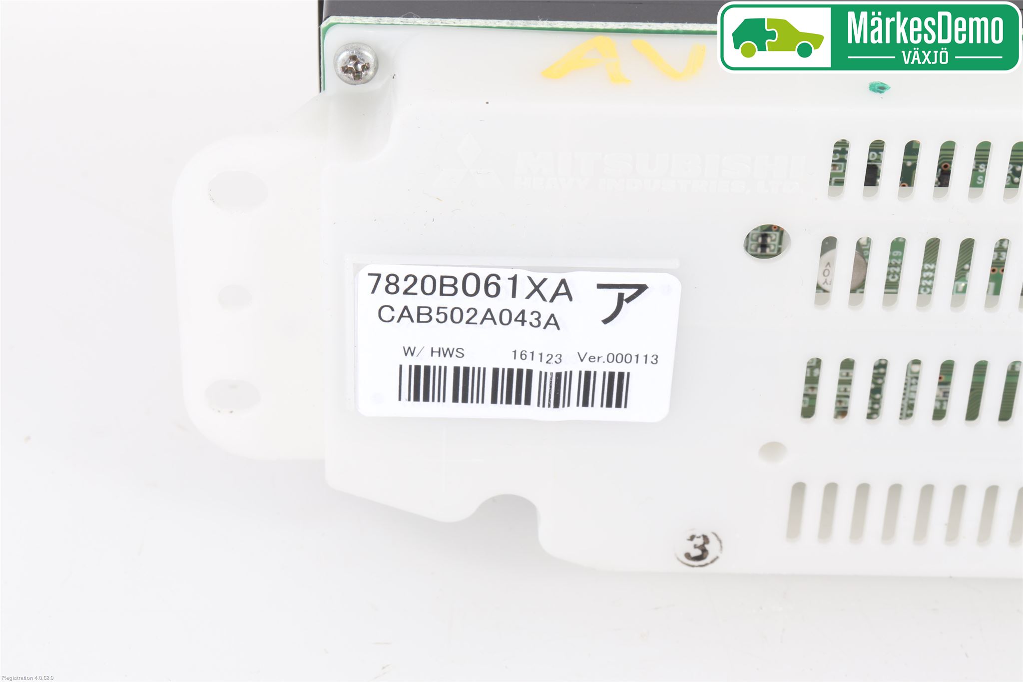 Mitsubishi OUTLANDER 13-21 Ac Styrenhet Ac Manöveren
