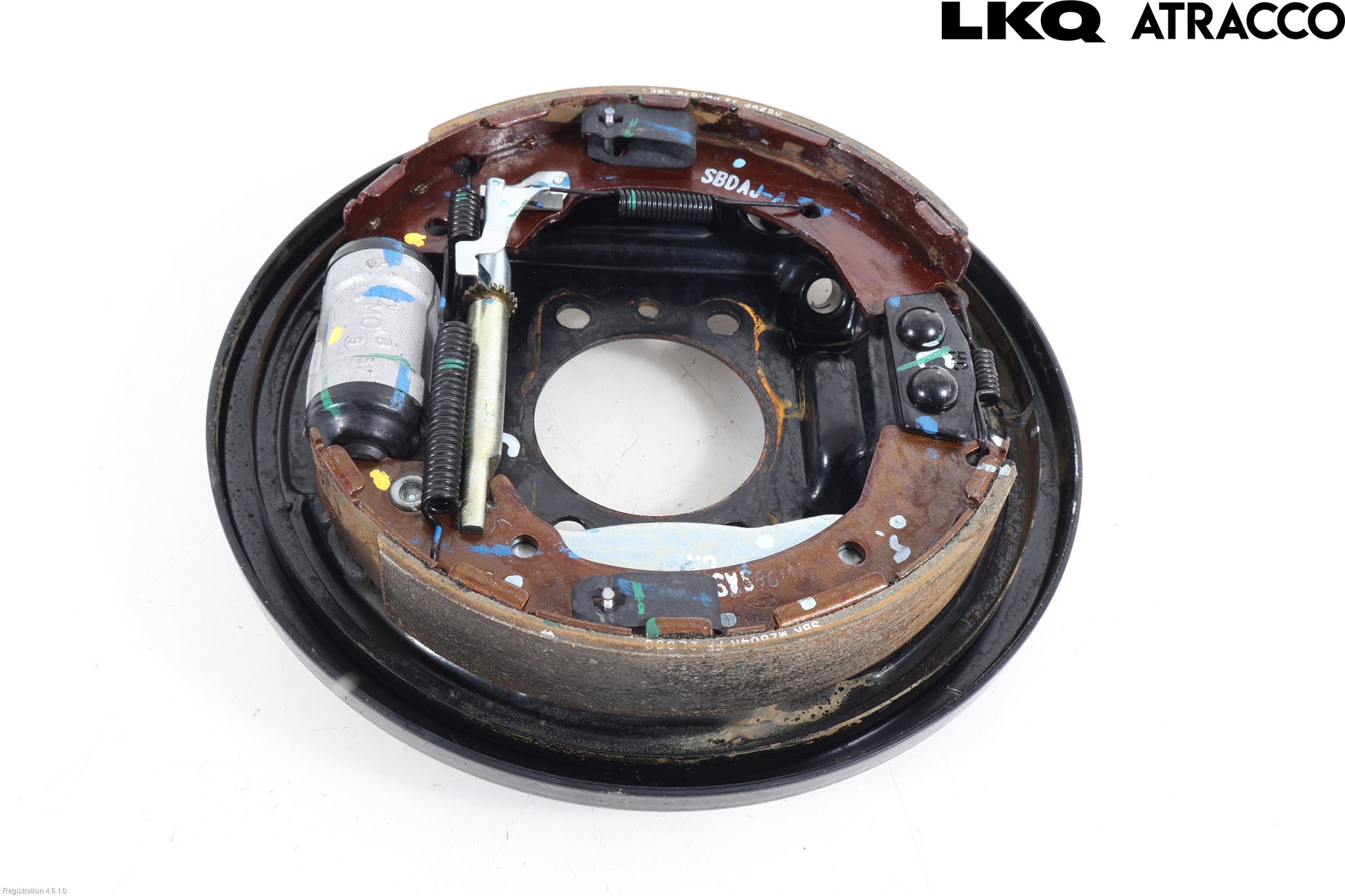 Hyundai i10 LA 20- Bromssköld Bak