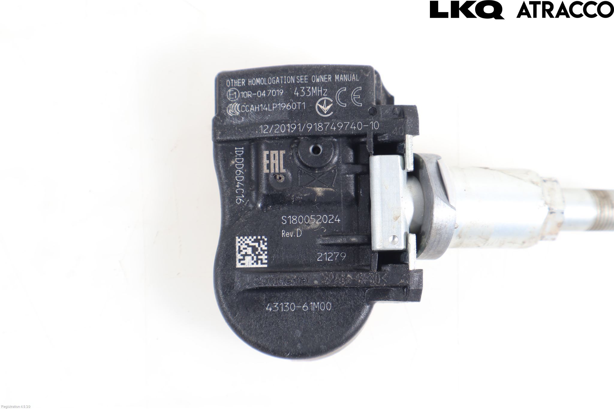 Suzuki ACROSS 21- Givare Däcktryck