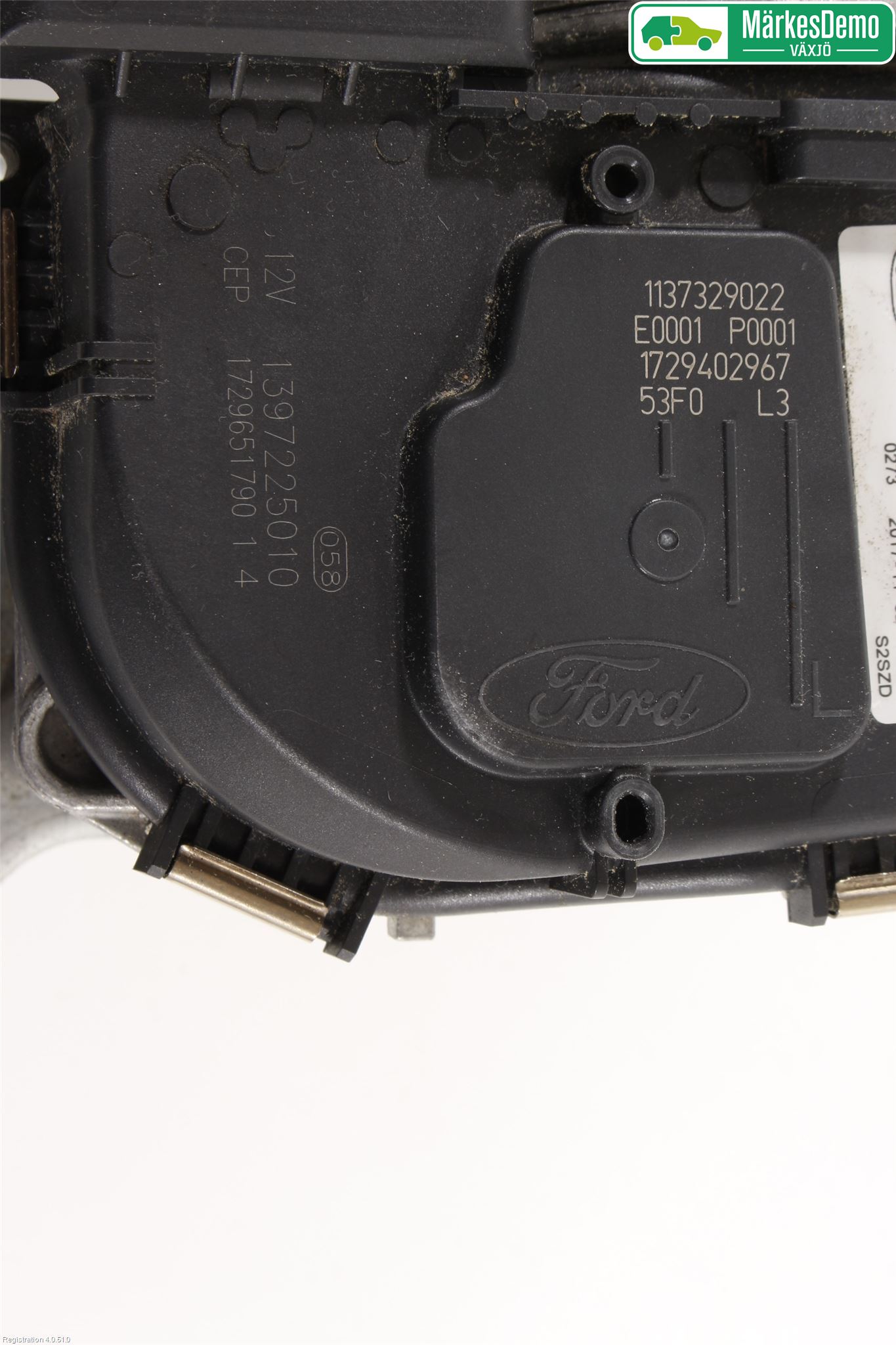 Ford FIESTA (VII) 18-23 Torkarmotor Vindruta