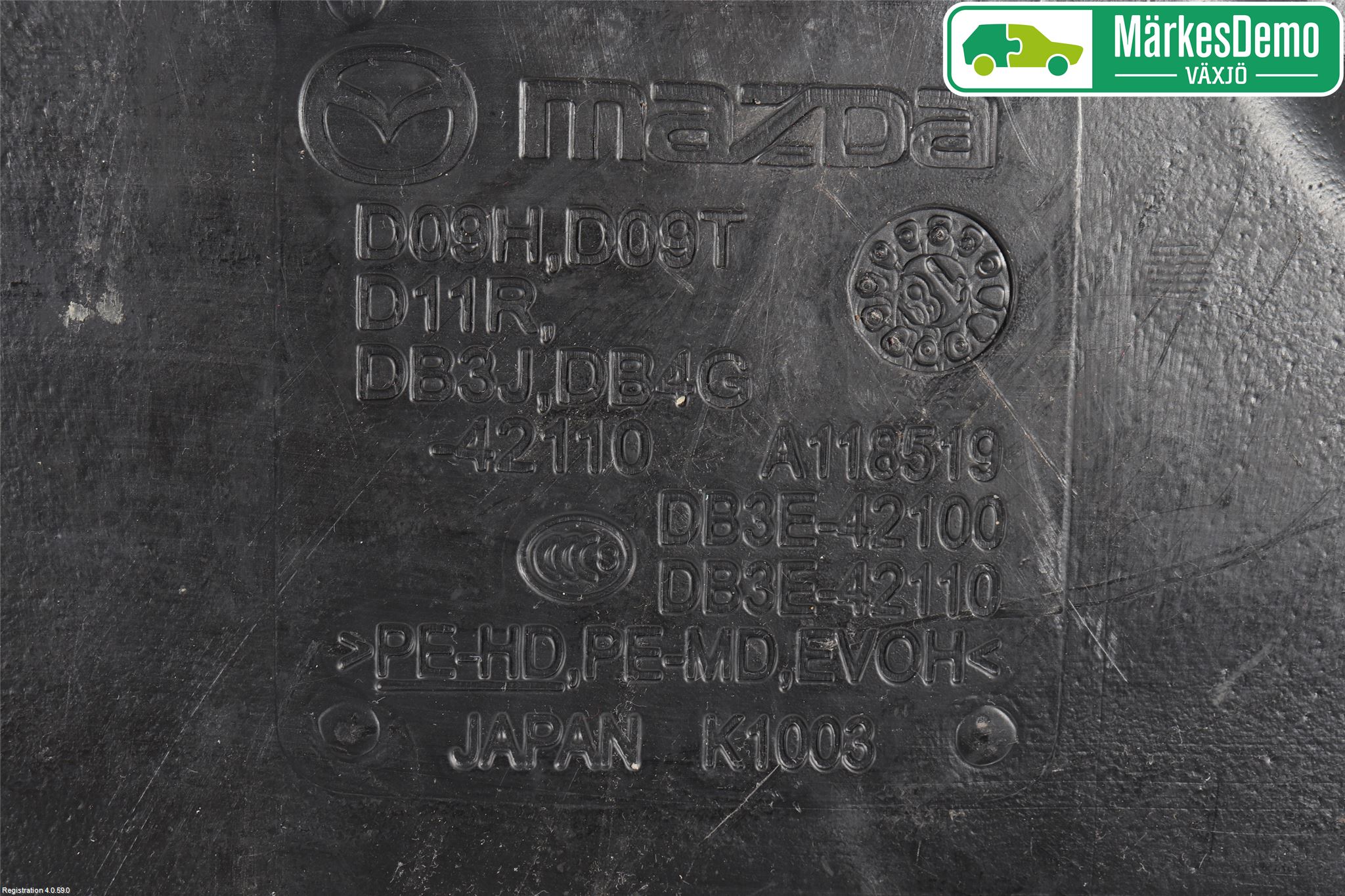 Mazda CX-3 Bränsletank Insprutning