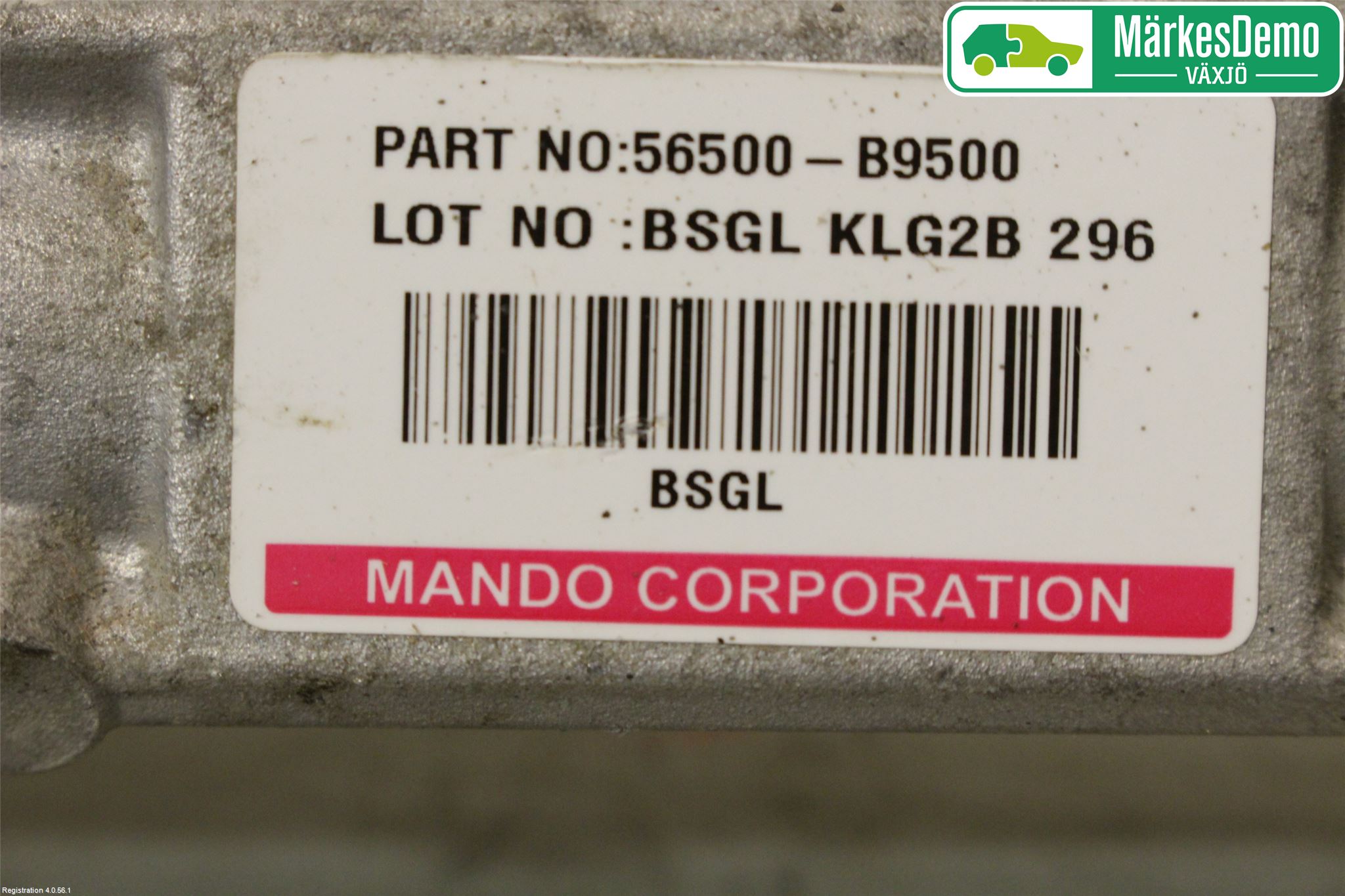 Hyundai i10 BA 14-16 Styrväxel Servo -Snäcka