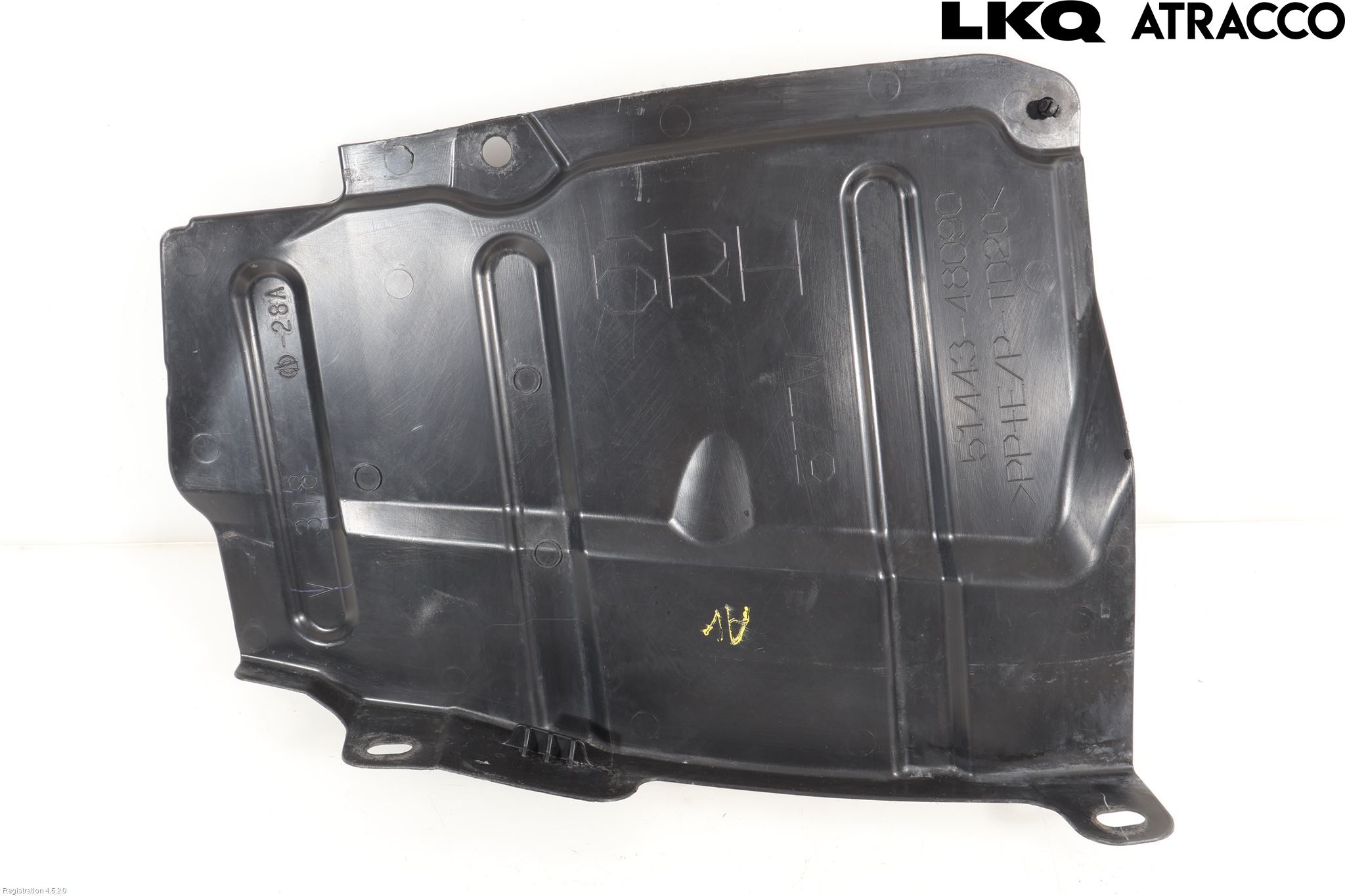 Toyota RAV4 13-18 Hasplåt Plåt-Plast