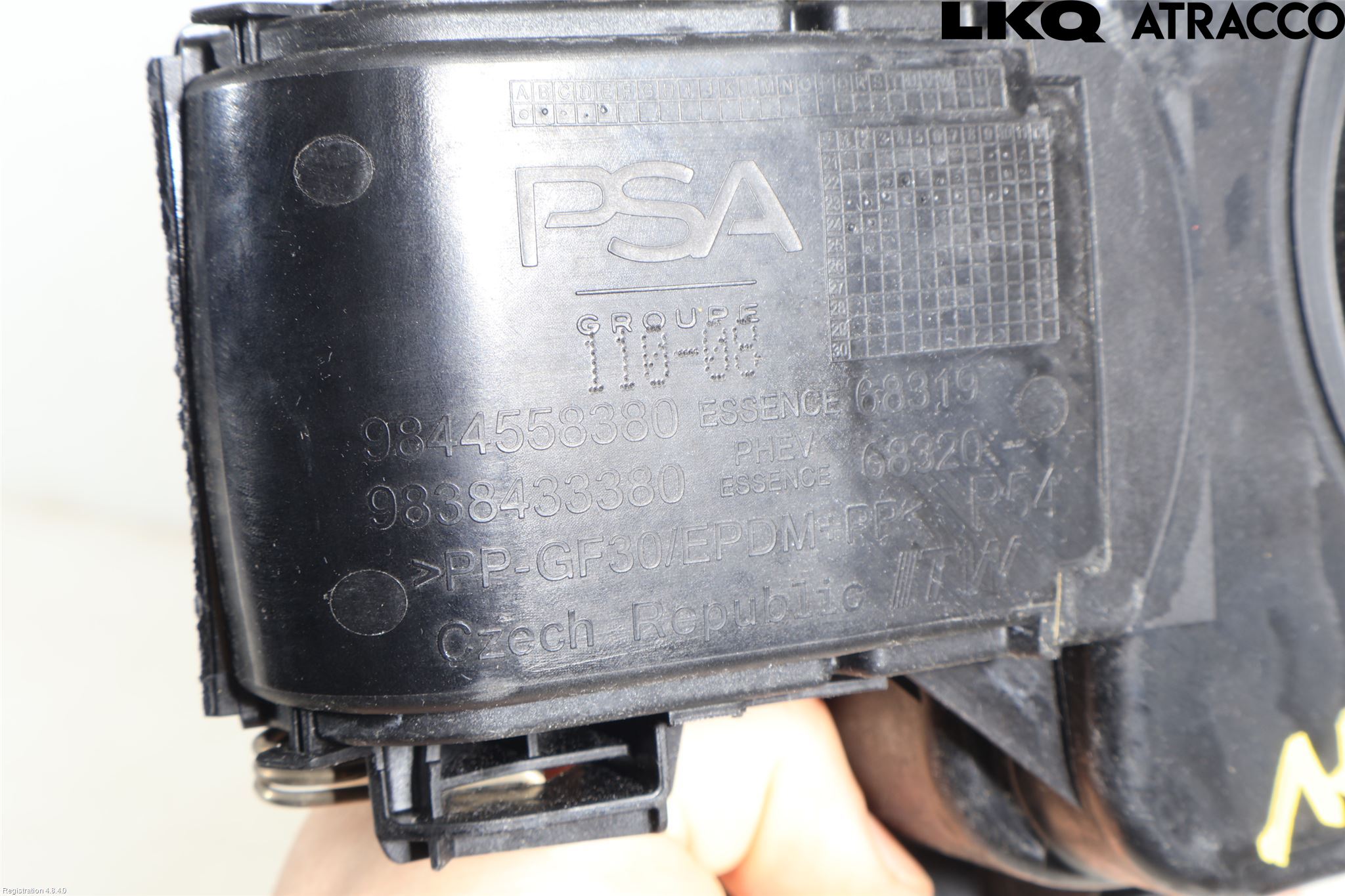 Peugeot 408 22- Tanklucka