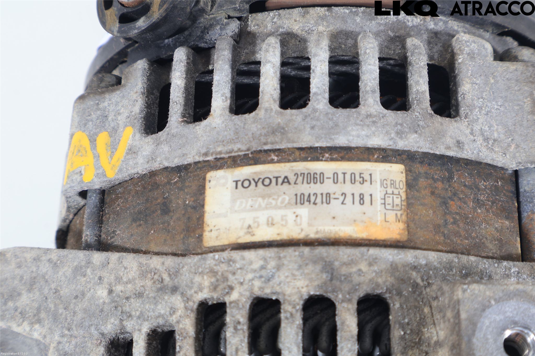 Toyota AURIS 10-12 Generator