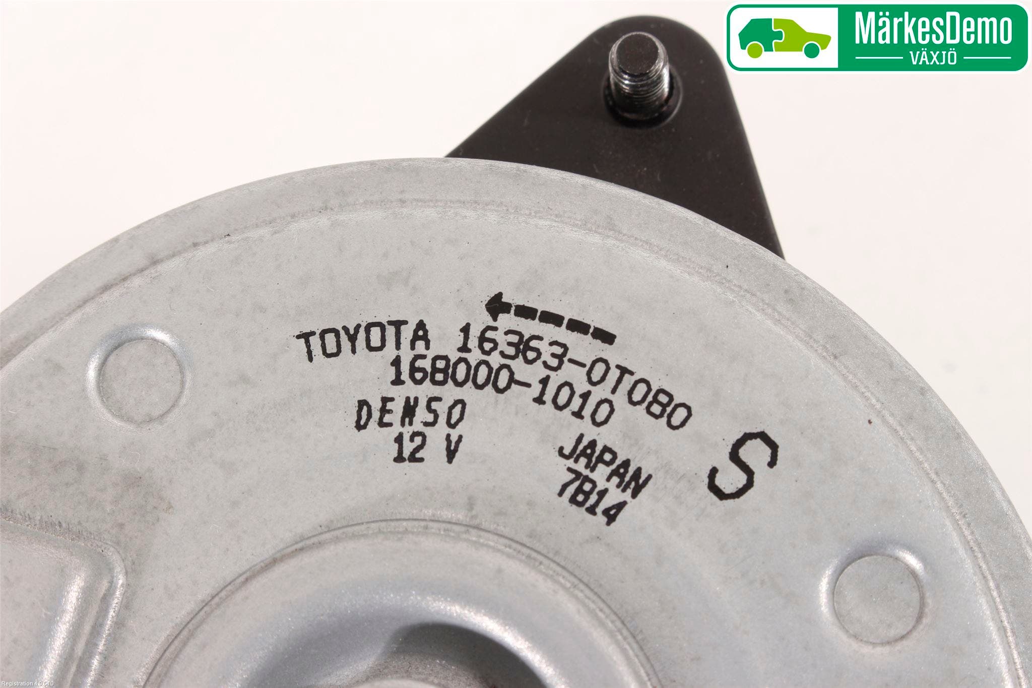 Toyota AURIS 13-19 Kylfläkt El