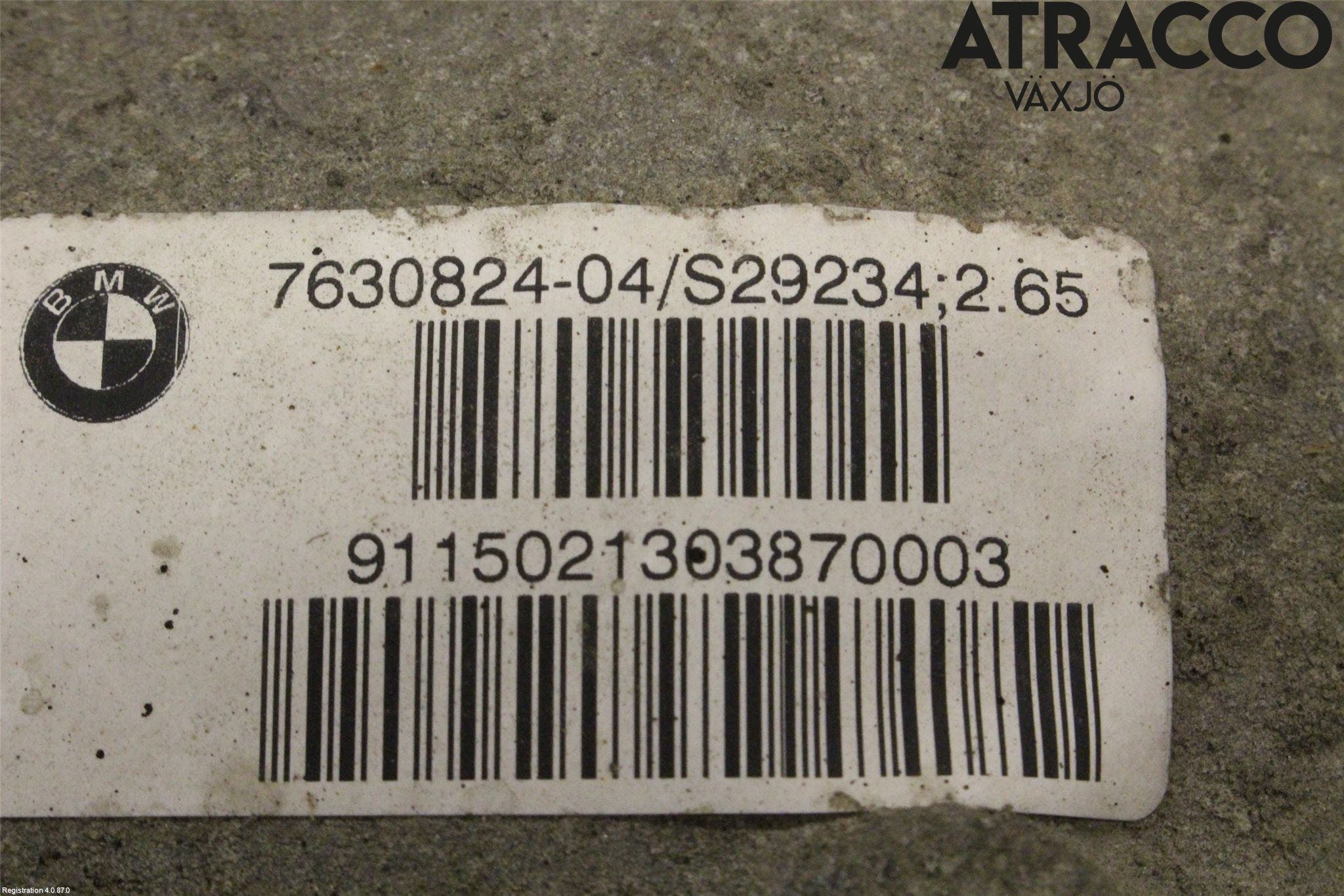 BMW 5 F10/F11/F18 09-17 Bakväxel-Diff