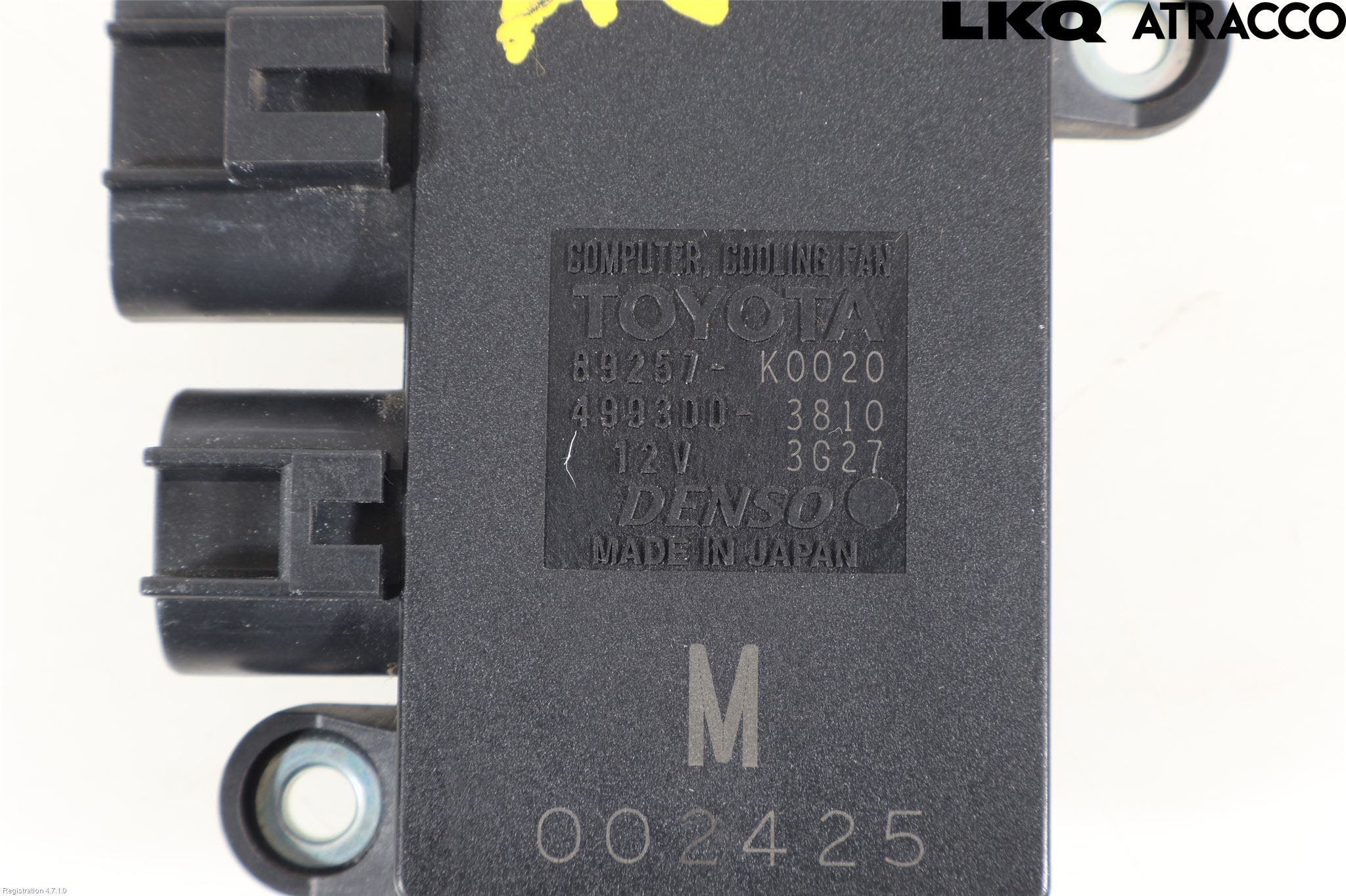 Toyota YARIS XP21 20- Kylfläktsmotstånd