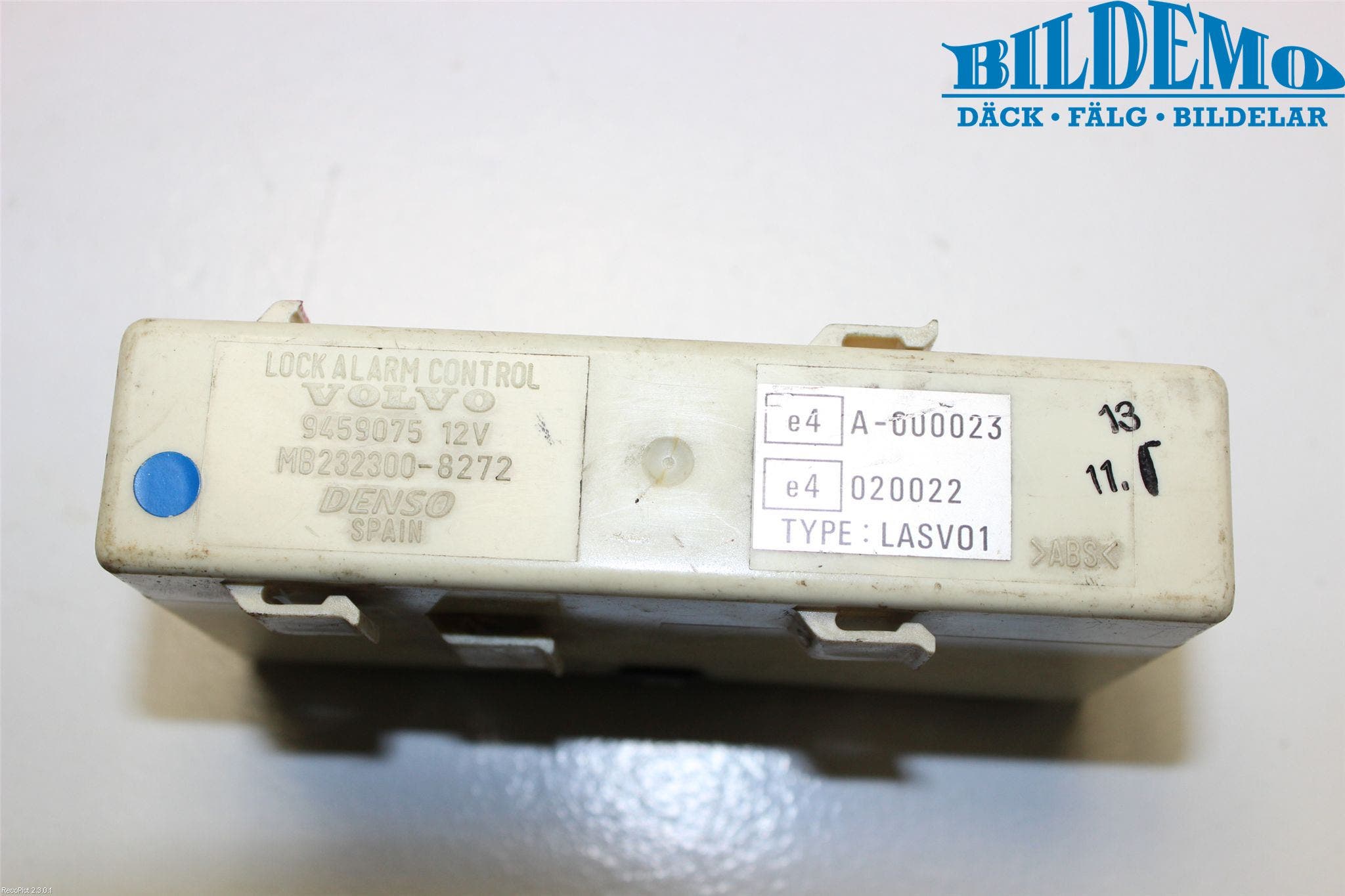 Volvo S70/V70/XC 97-00 Relä Larm