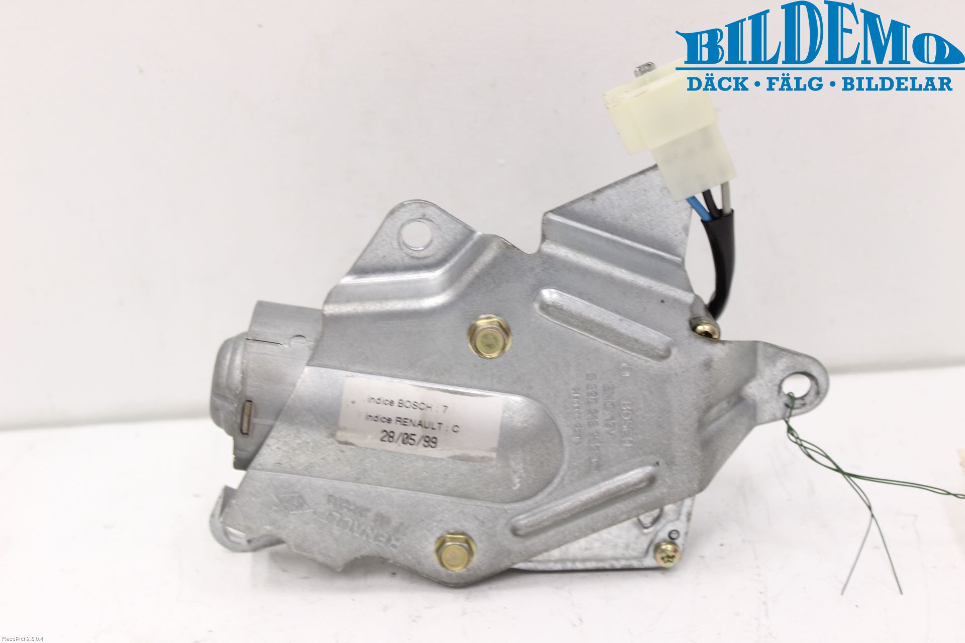 Renault KANGOO I 98-03 Torkarmotor Baklucka