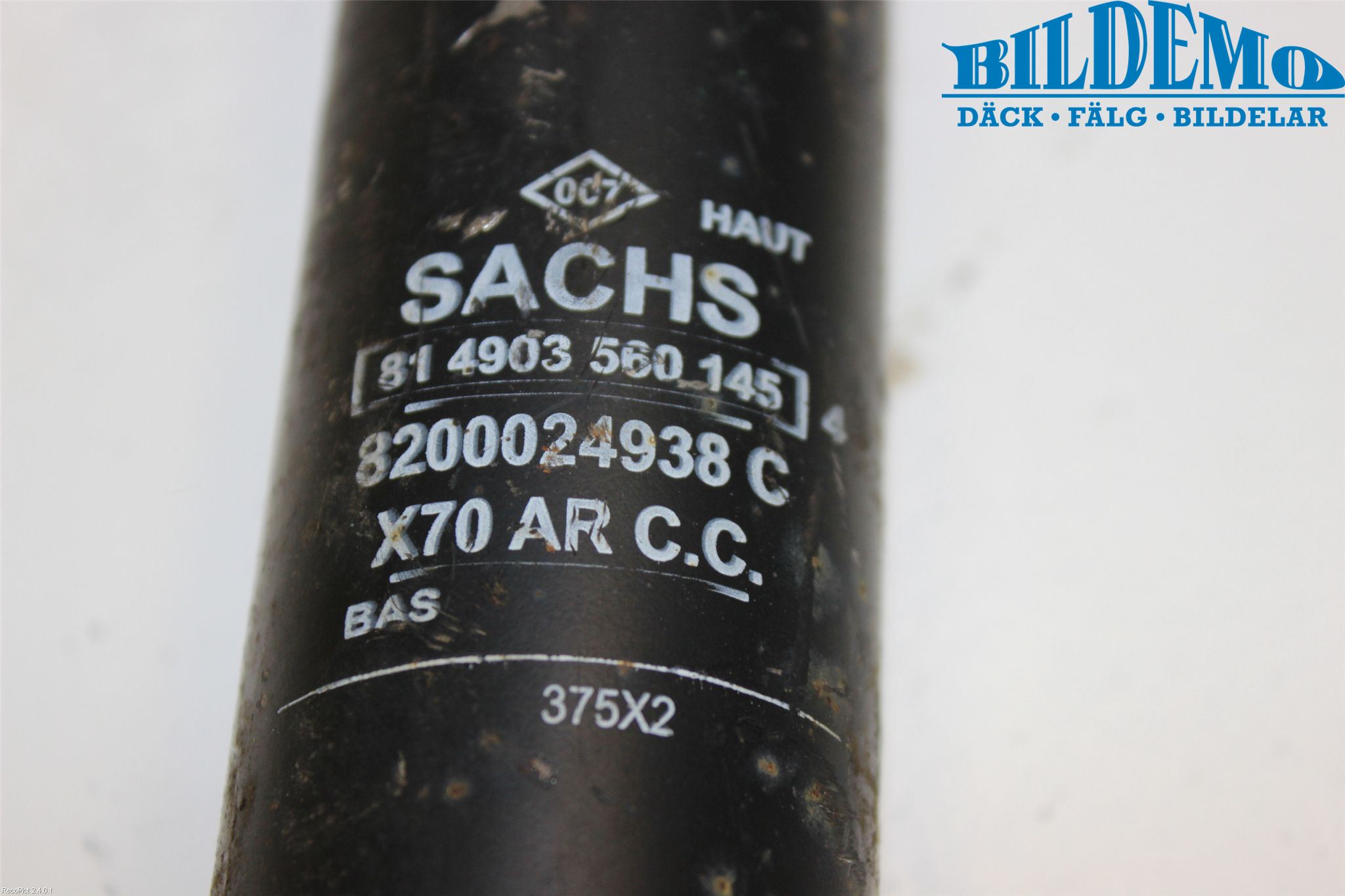 Opel MOVANO A 99-10 Stötdämpare Bak