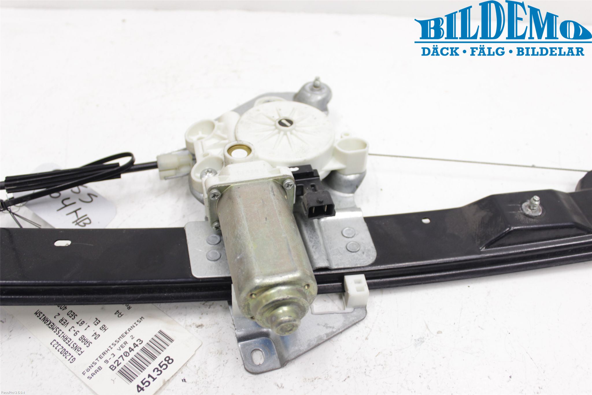 Saab 9-3 VER 2 Fönsterhiss El Kompl