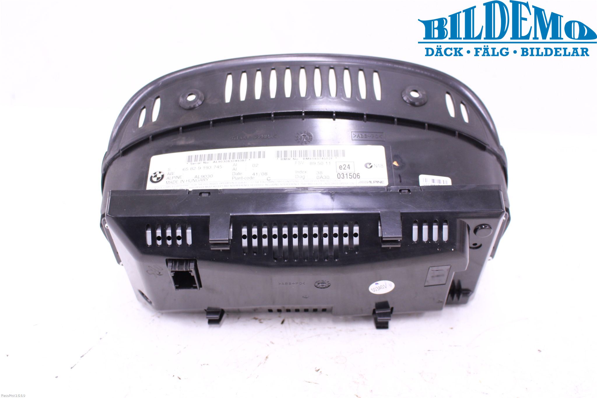 BMW 3 E92/93 Coupé/Cab 05-14 Färddator