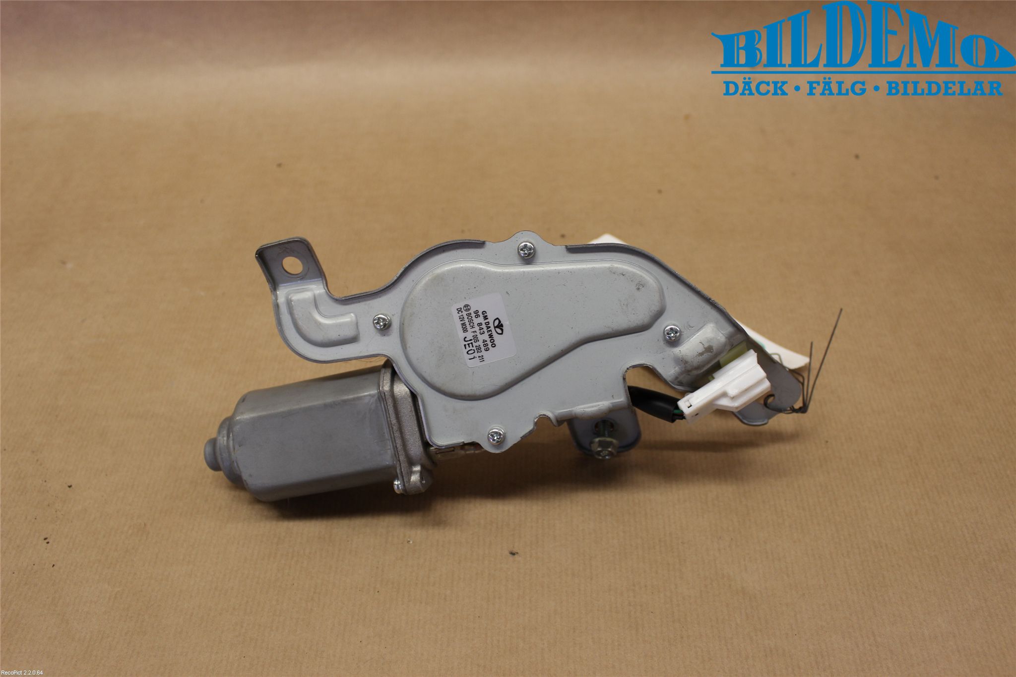 GM CHEVROLET SPARK Torkarmotor Baklucka