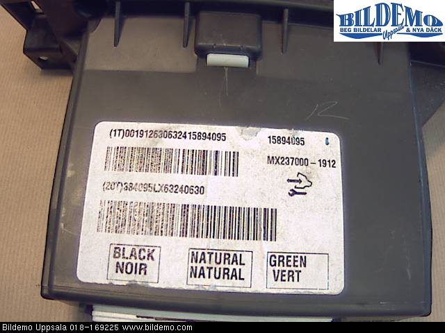 Cadillac SRX Ac Styrenhet Ac Manöveren