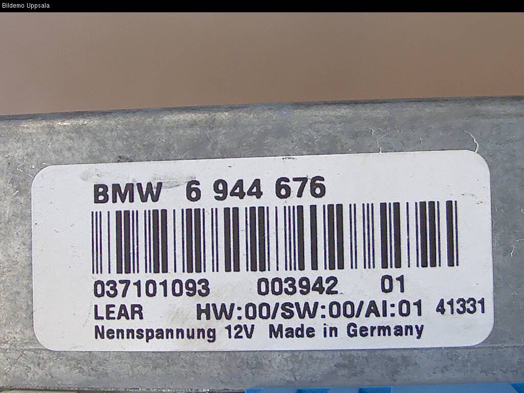 BMW 6 E63/64    02-10 Styrenhet Övrigt