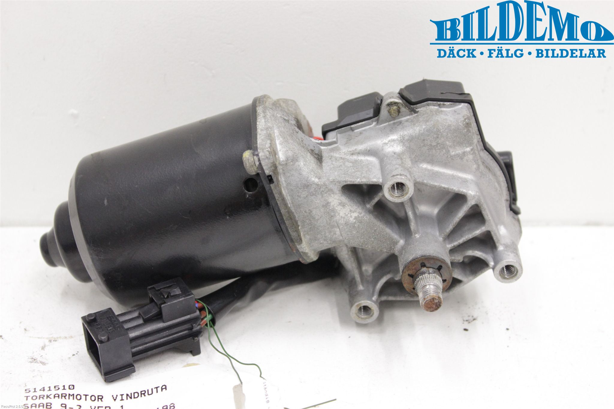 Saab 9-3 VER 1 98-03 Torkarmotor Vindruta