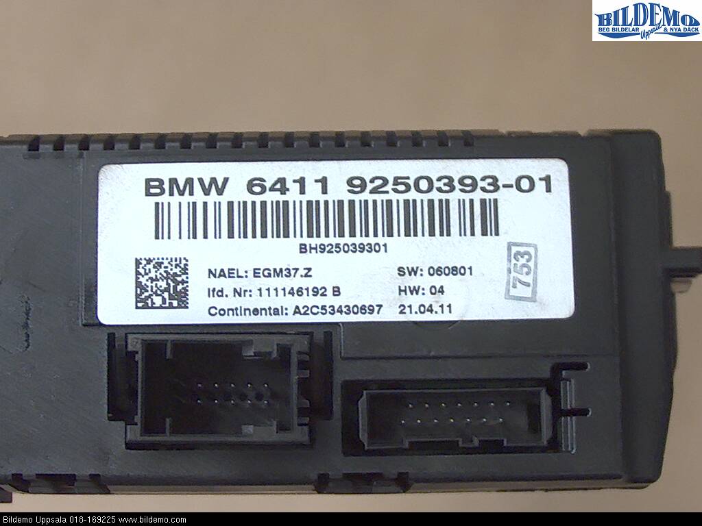 BMW 1 E87/81 5D/3D 03-11 Ac Styrenhet Ac Manöveren