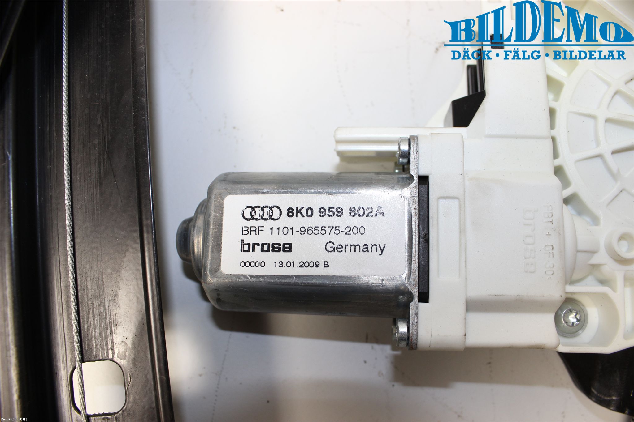 Audi A4/S4 08-11 Fönsterhiss El Kompl