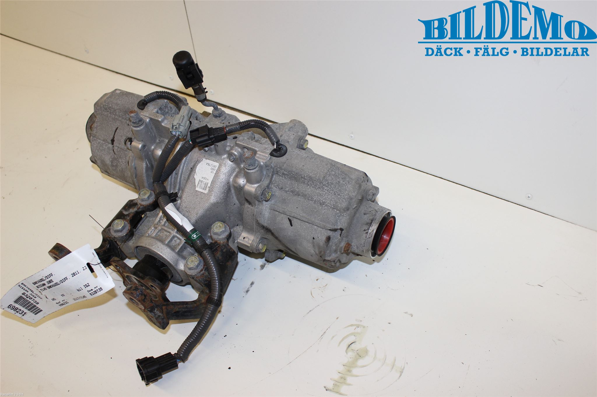 Nissan JUKE 10-14 Bakväxel-Diff