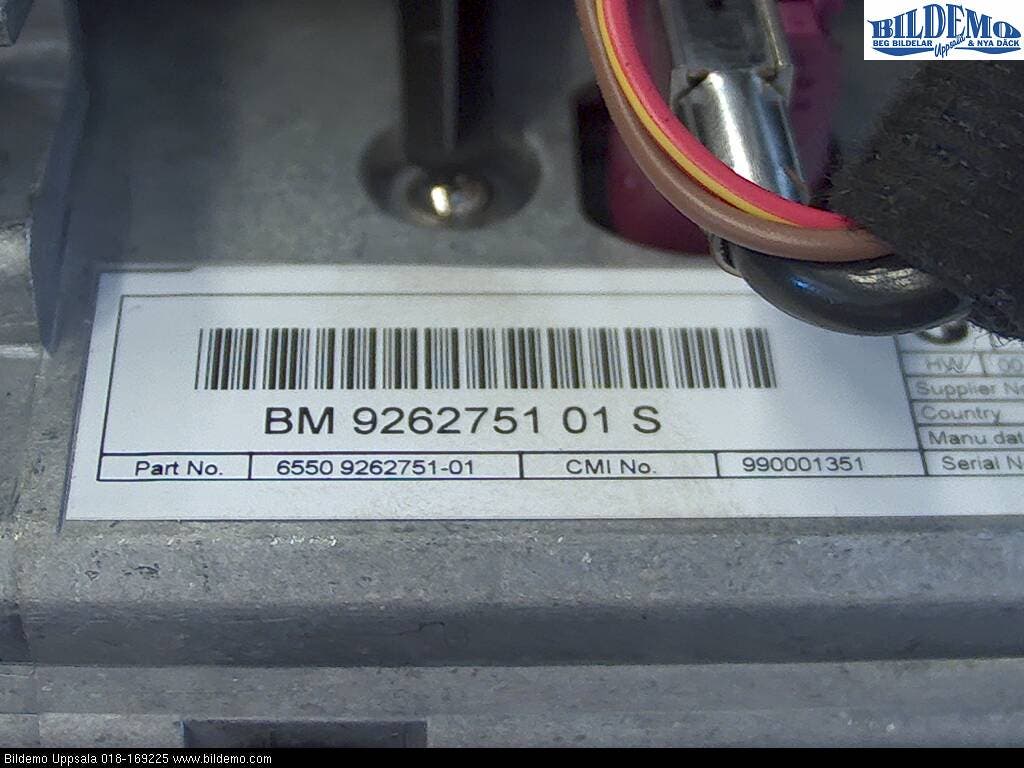 BMW 1 F20/F21 11-19 Färddator