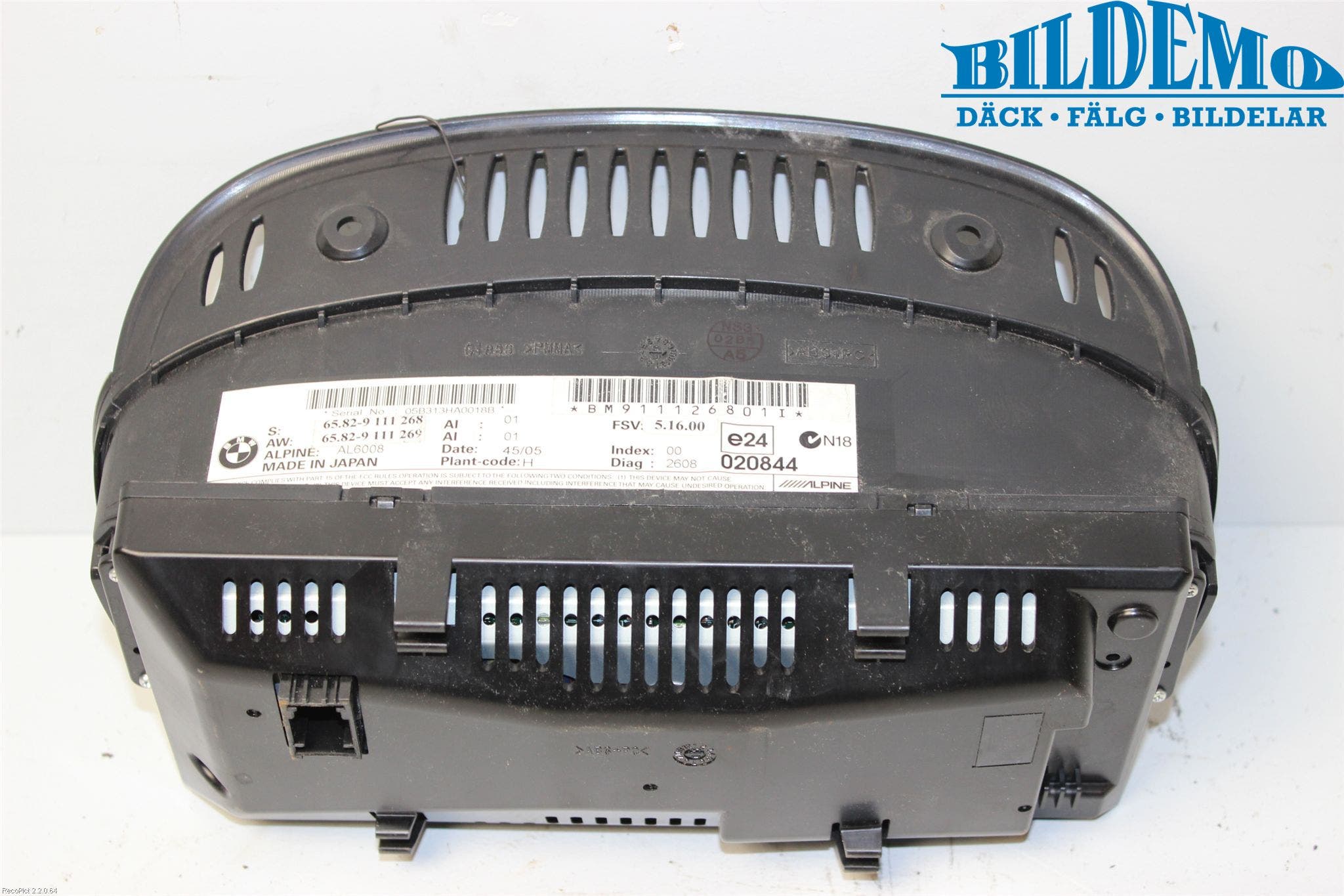 BMW 5 E60/61 Sed/Tou 02-10 Färddator