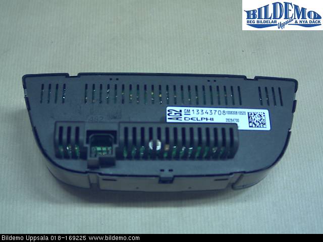 Opel ASTRA J 10-15 Ac Styrenhet Ac Manöveren