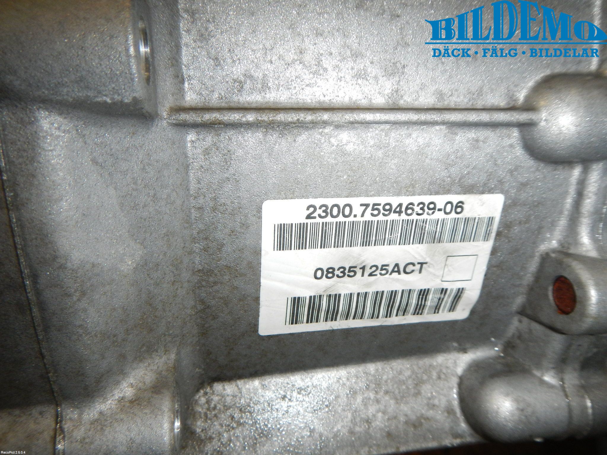 Mini ROADSTER R59 11-15 Växellåda Man 6 Vxl