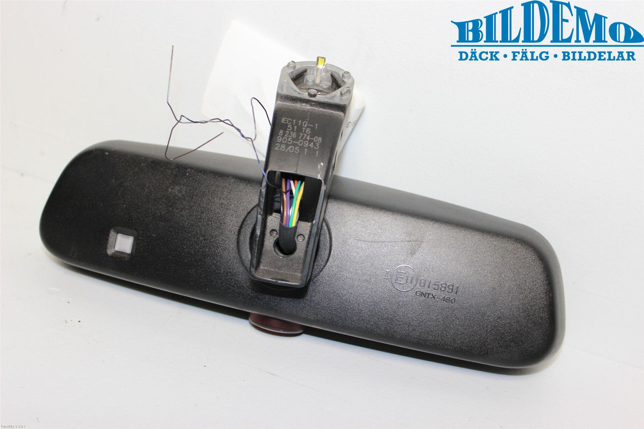 BMW 5 E60/61 Sed/Tou 02-10 Spegel Invändig