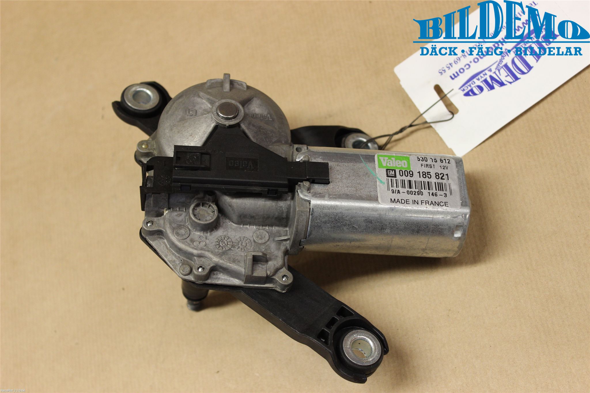 Opel VECTRA C 02-05 Torkarmotor Baklucka