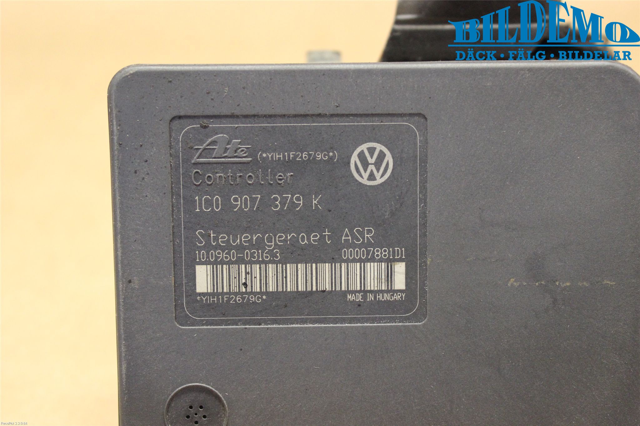 Volkswagen VW GOLF IV 98-06 Abs Hydraulaggregat
