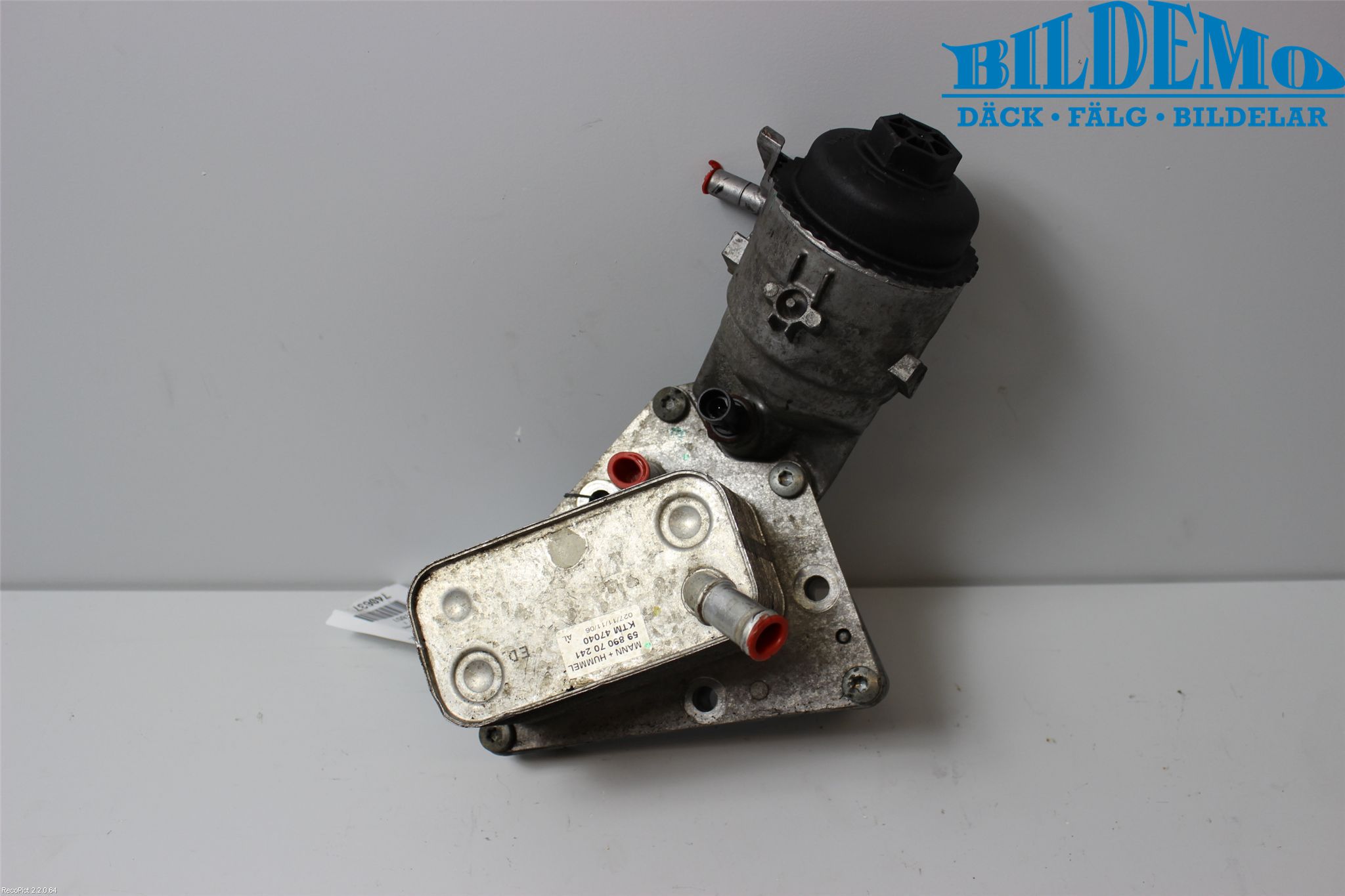 Saab 9-3 VER 2 Oljefilterhållare