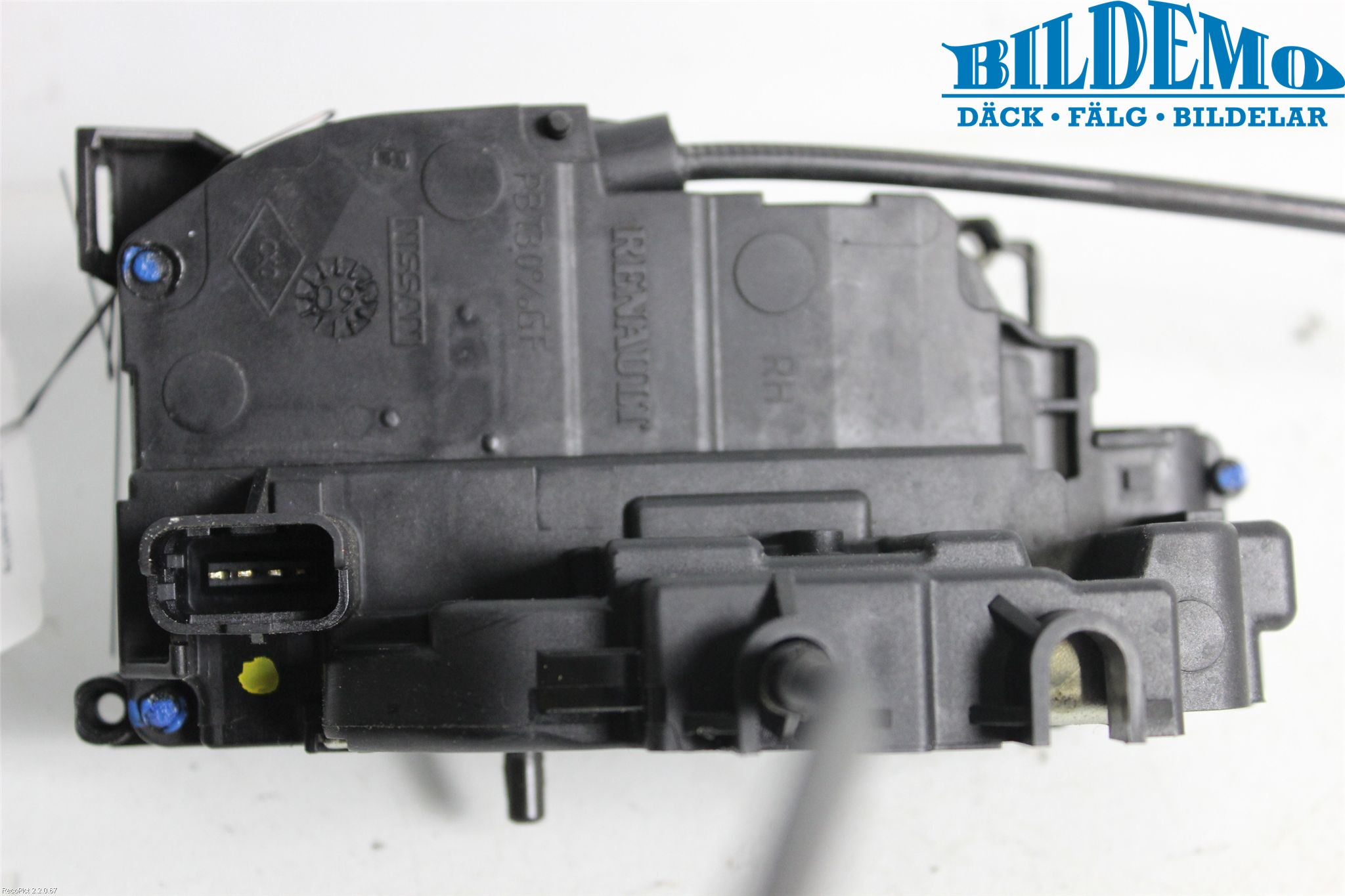 Renault CLIO III  09-12 Låskista-Dörrlås