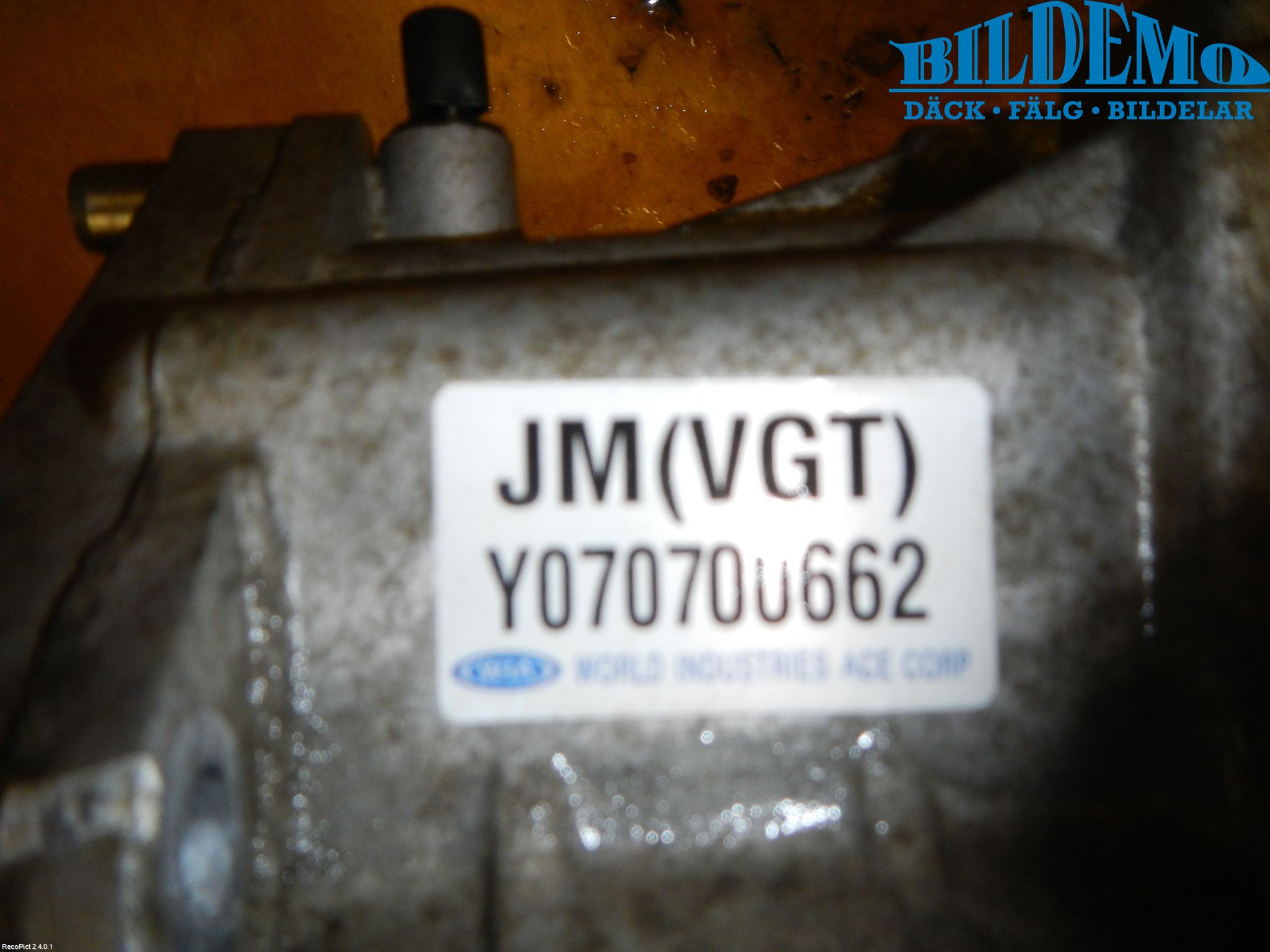 Kia SPORTAGE (JE) 05-10 Växel Fördelningslåda