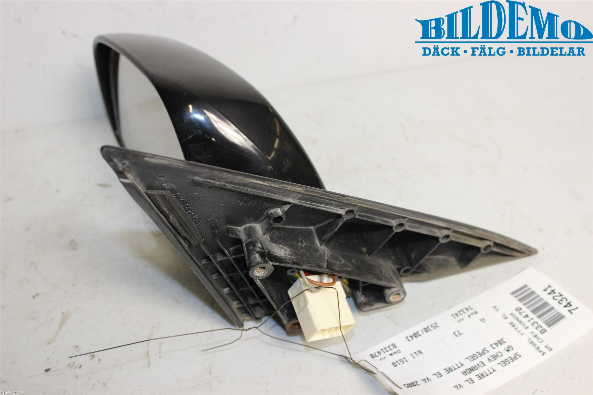 Chevrolet EVANDA Spegel Yttre El Vä